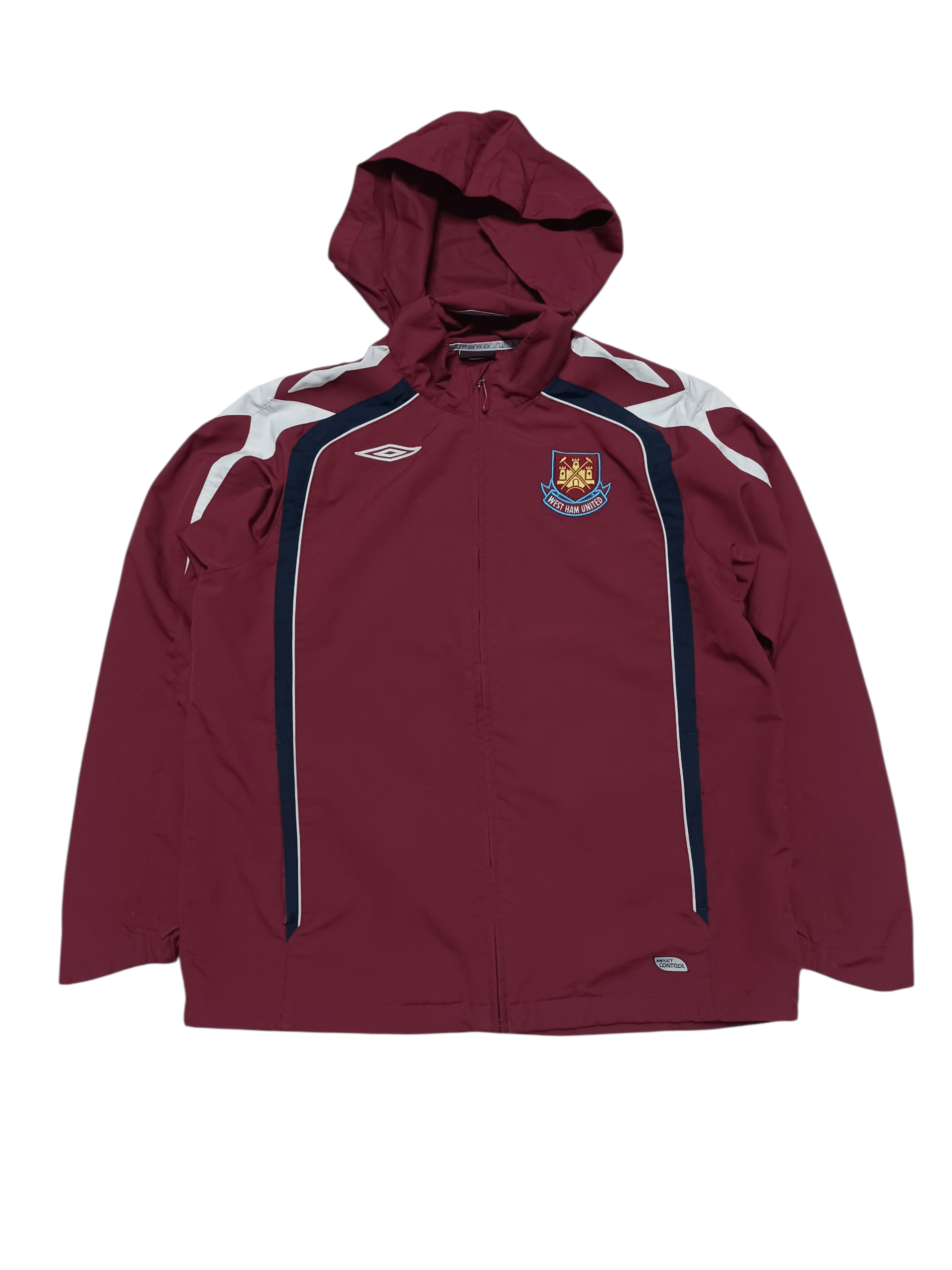 UMBRO WEST HAM VINTAGE SOCCER FOOTBALL TRAINING JACKET