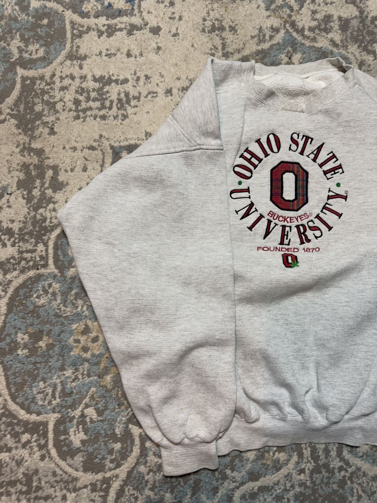 NFL × Vintage Ohio State University Buckeyes crewneck Size US XL / EU 56 / 4 - 3 Thumbnail