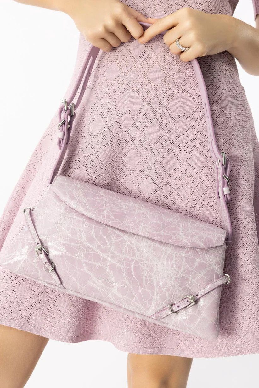 Givenchy o1n1vont0326 Size:OS/Small P'tit Voyou Bag in Purple Size ONE SIZE - 5 Thumbnail