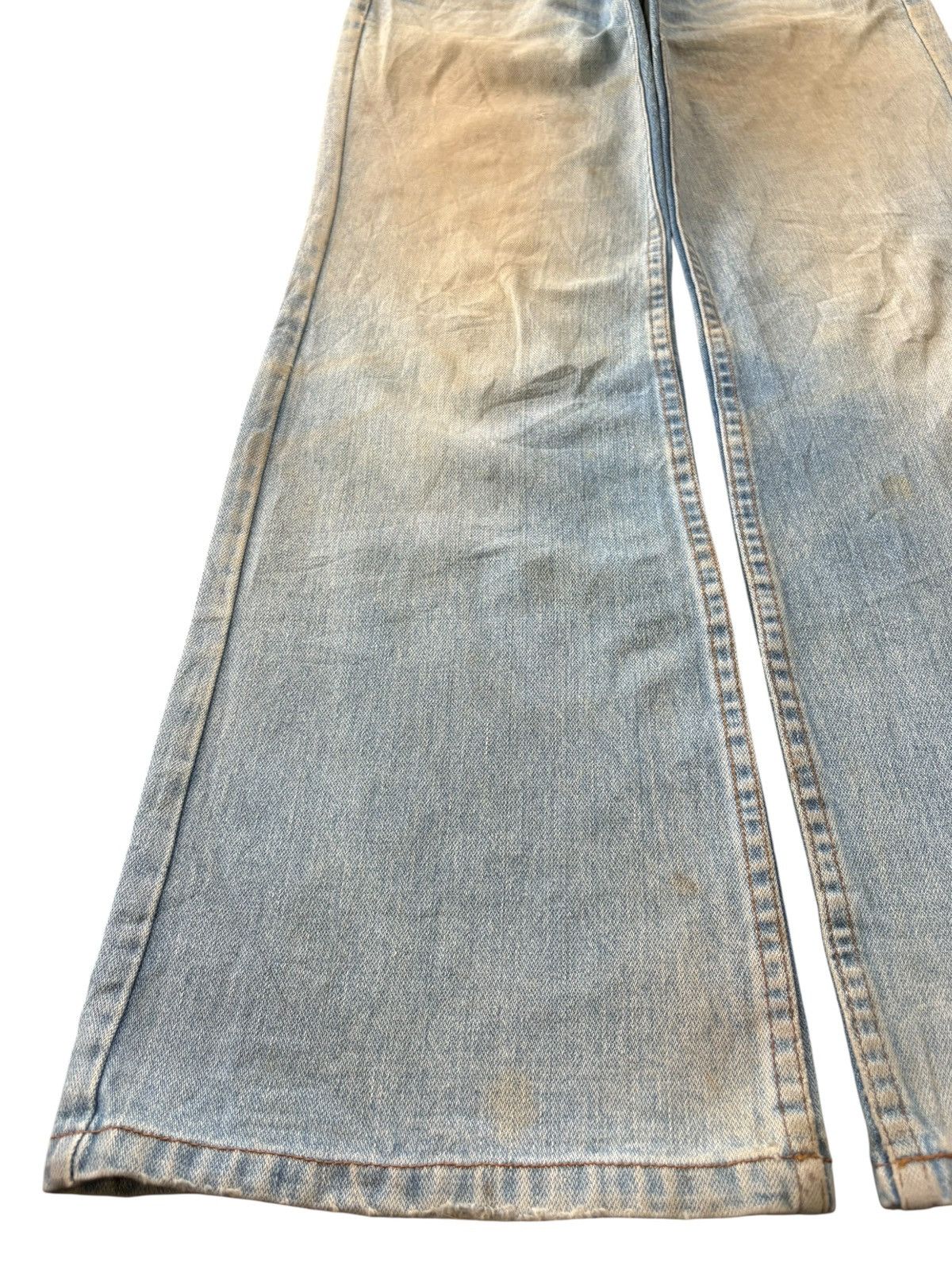 Levi's Vintage 90s Levis 519 Mud Wash Flare Jeans Size US 28 / EU 44 - 6 Thumbnail