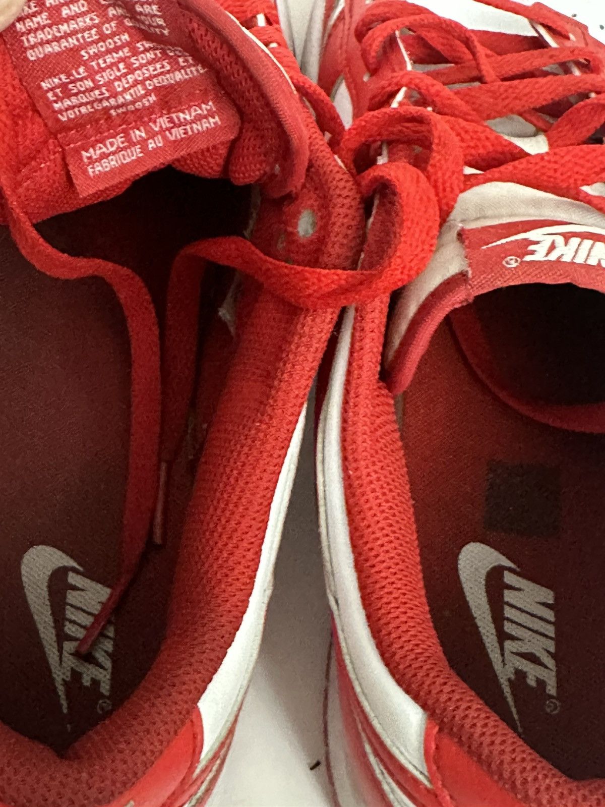 Nike Nike Dunk Low Retro University Red White HF5441-104 Size US 9 / EU 42 - 10 Thumbnail