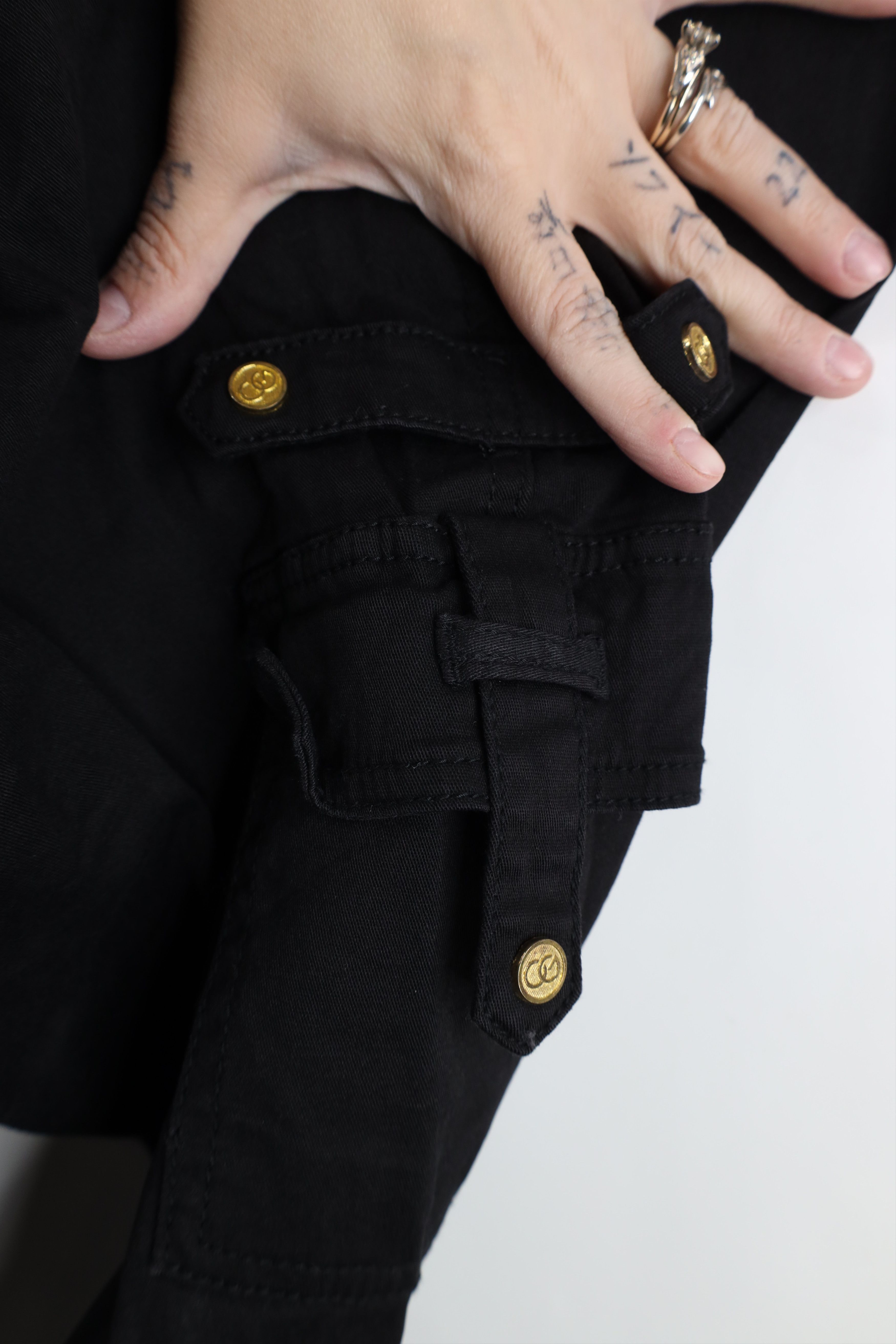 Coogi Deadstock Vintage Y2K Coogi Womens Stretch Denim Coveralls Size M / US 6-8 / IT 42-44 - 17 Thumbnail