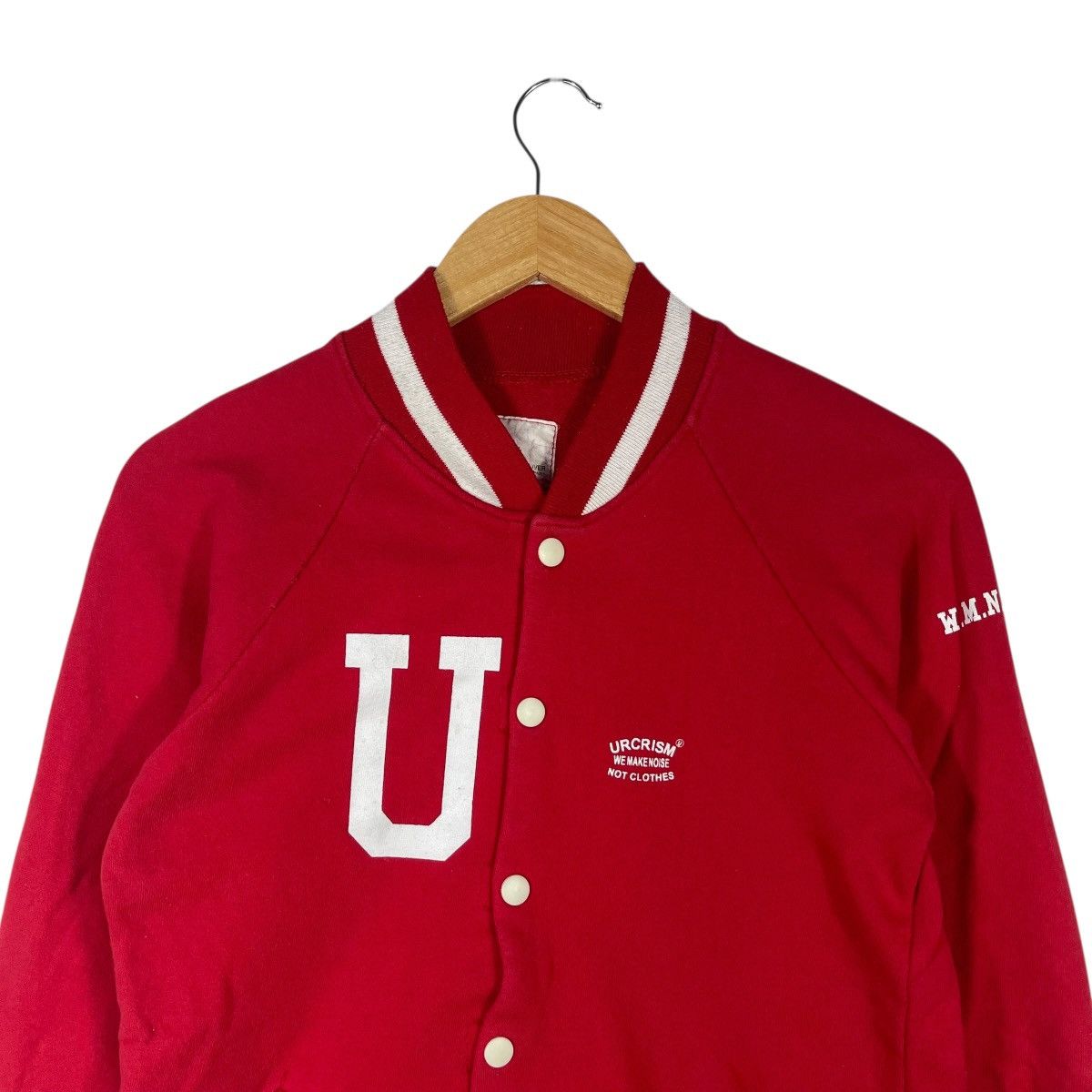 Undercover Undercoverism Varsity Jacket | Snap Button Sweat Jacket Size US S / EU 44-46 / 1 - 2 Thumbnail