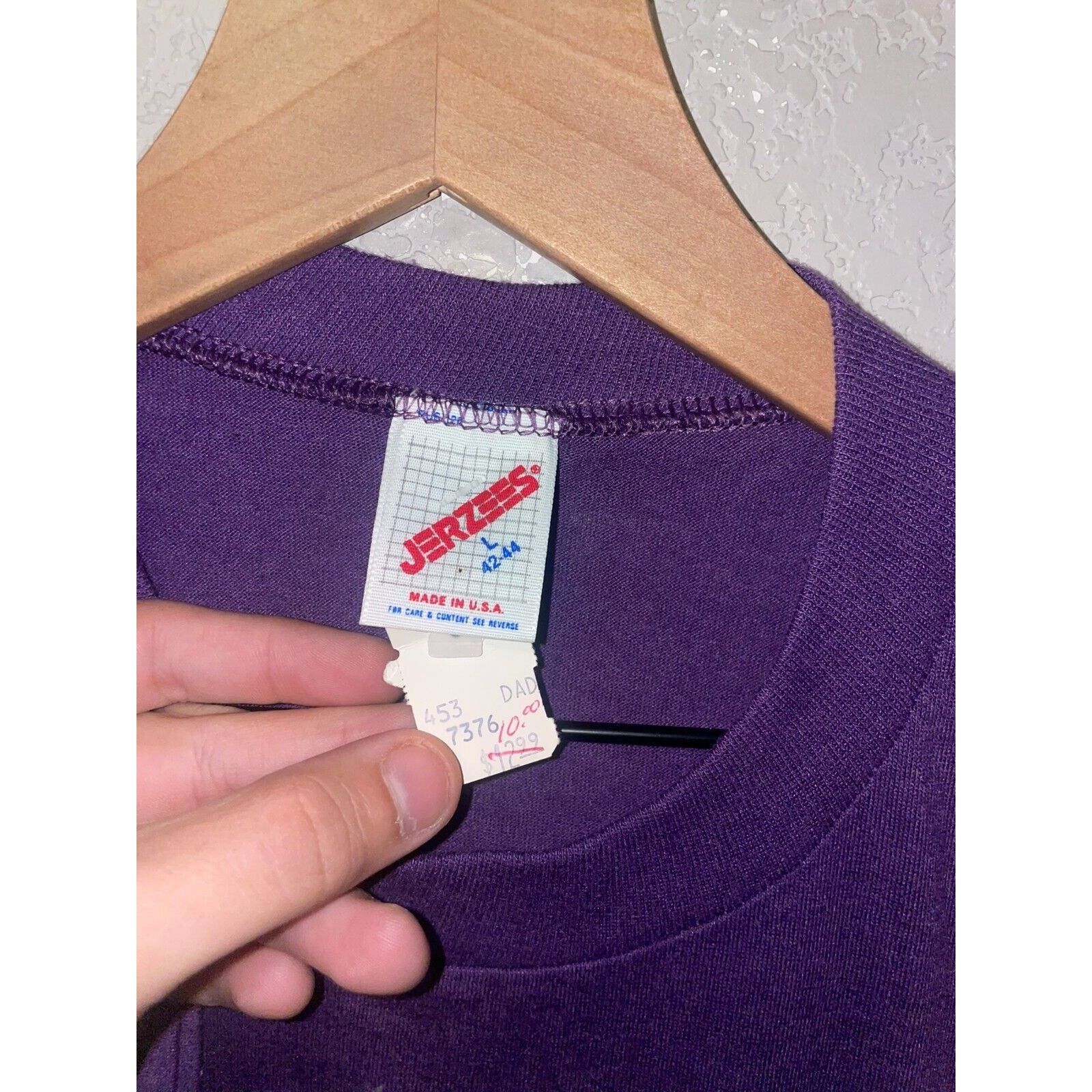 Jerzees Vintage Las Vegas Nevada Shirt Wildflower 90s Tee VTG L Size US L / EU 52-54 / 3 - 9 Thumbnail