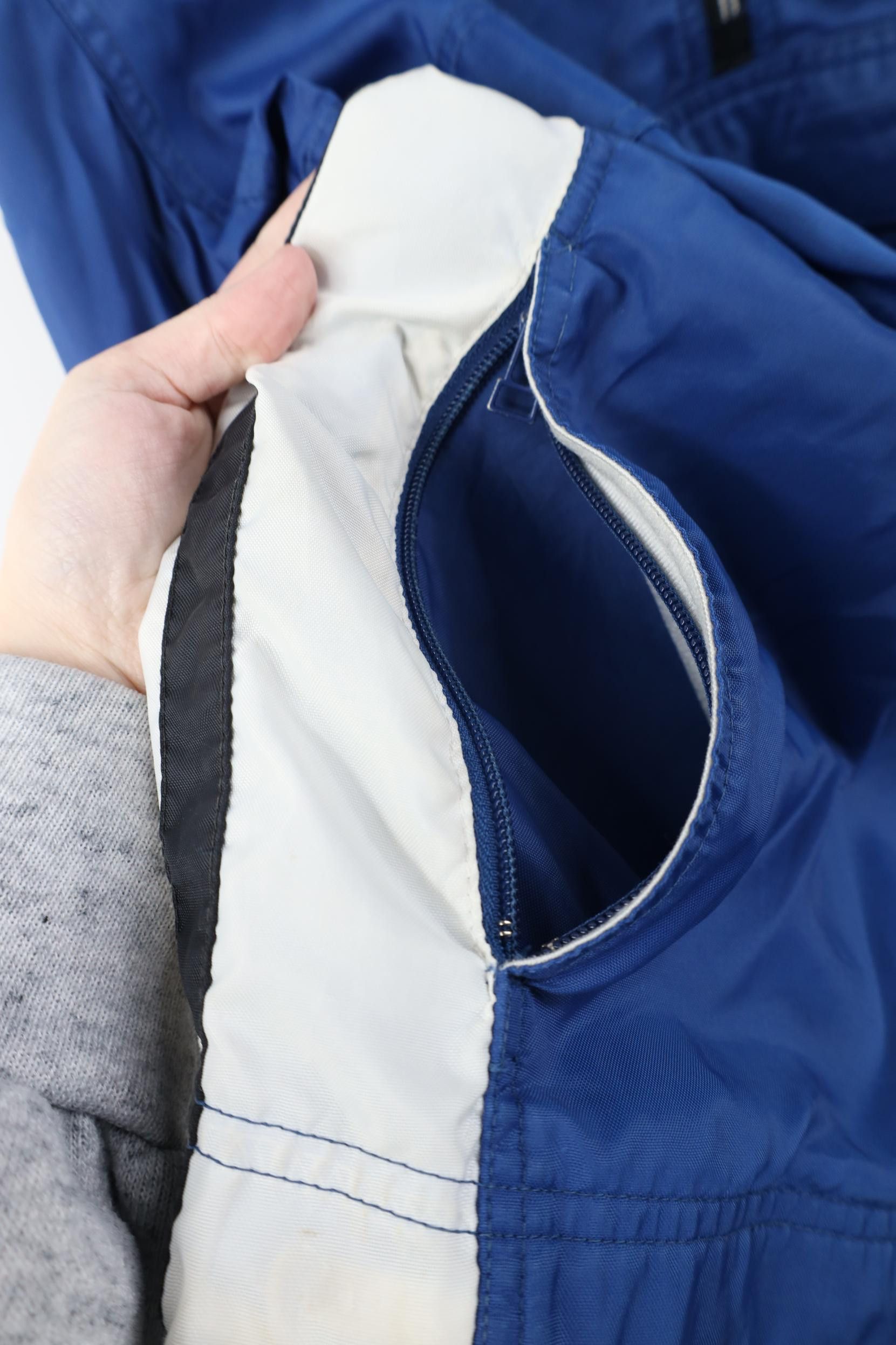 Nike Vintage 90s Nike Scott Mini Swoosh Anorak Windbreaker Jacket Size US L / EU 52-54 / 3 - 12 Thumbnail