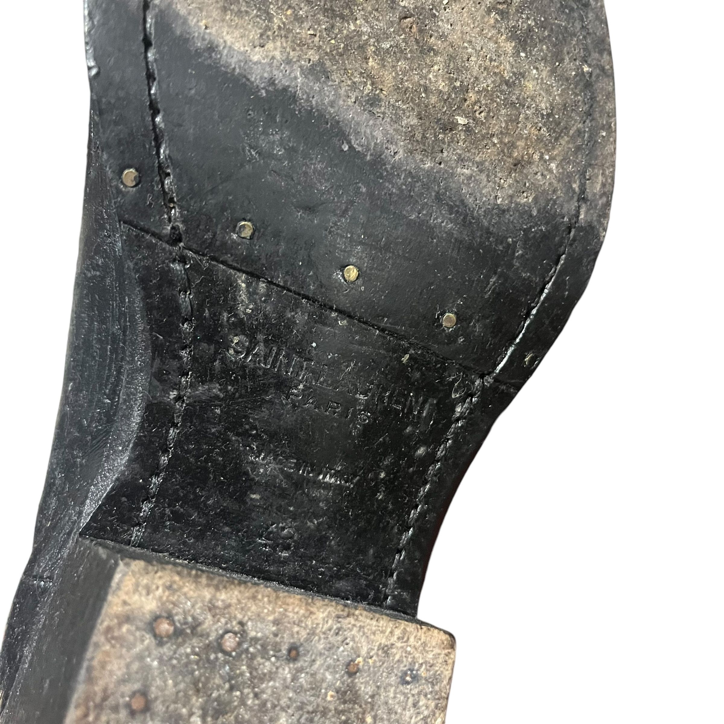 Saint Laurent Paris Saint Laurent Dakota 50 Black Chelsea Boots Size US 10 / EU 43 - 7 Thumbnail