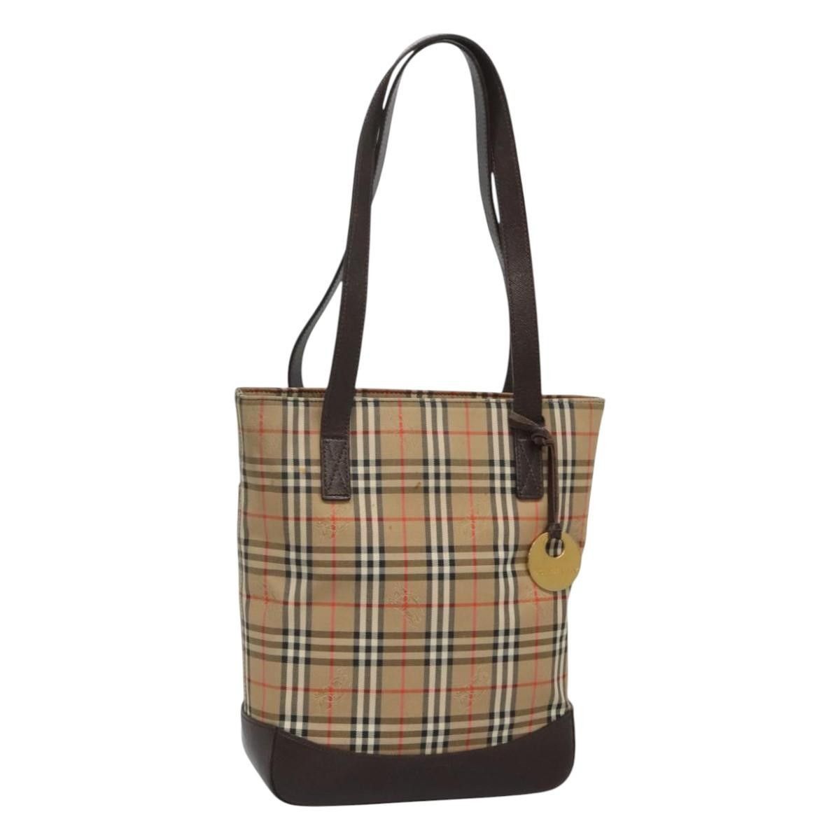 Burberry Burberry Nova Check Tote canvas check pattern Size ONE SIZE - 1 Thumbnail