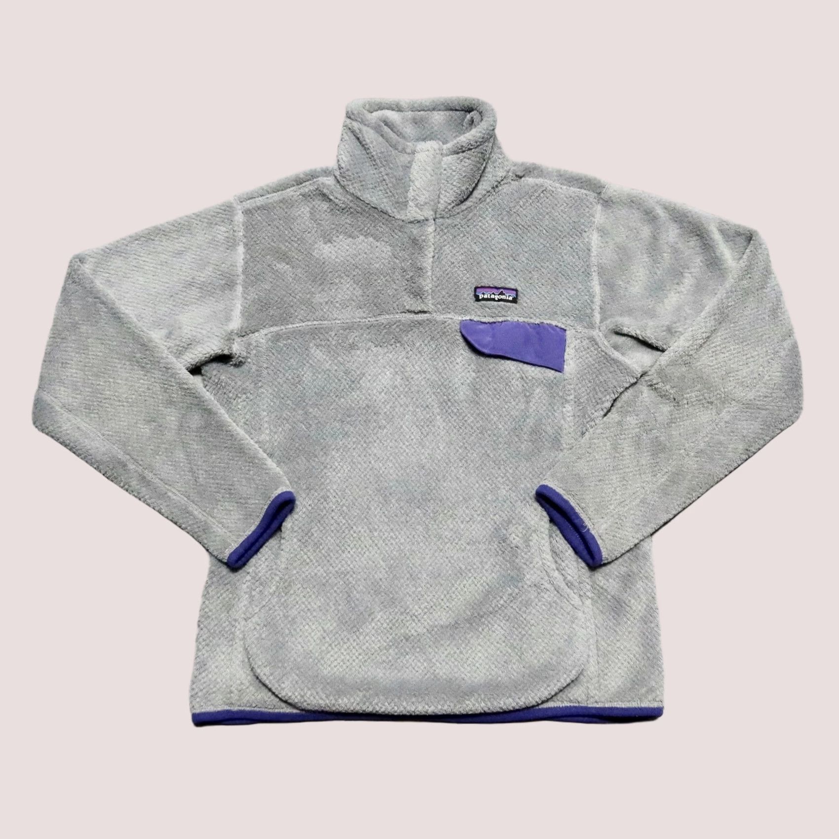 Patagonia Patagonia Re-Tool Snap-T Fleece Pullover Womens M Grey Sweatshirt Sweater Size M / US 6-8 / IT 42-44 - 1 Thumbnail