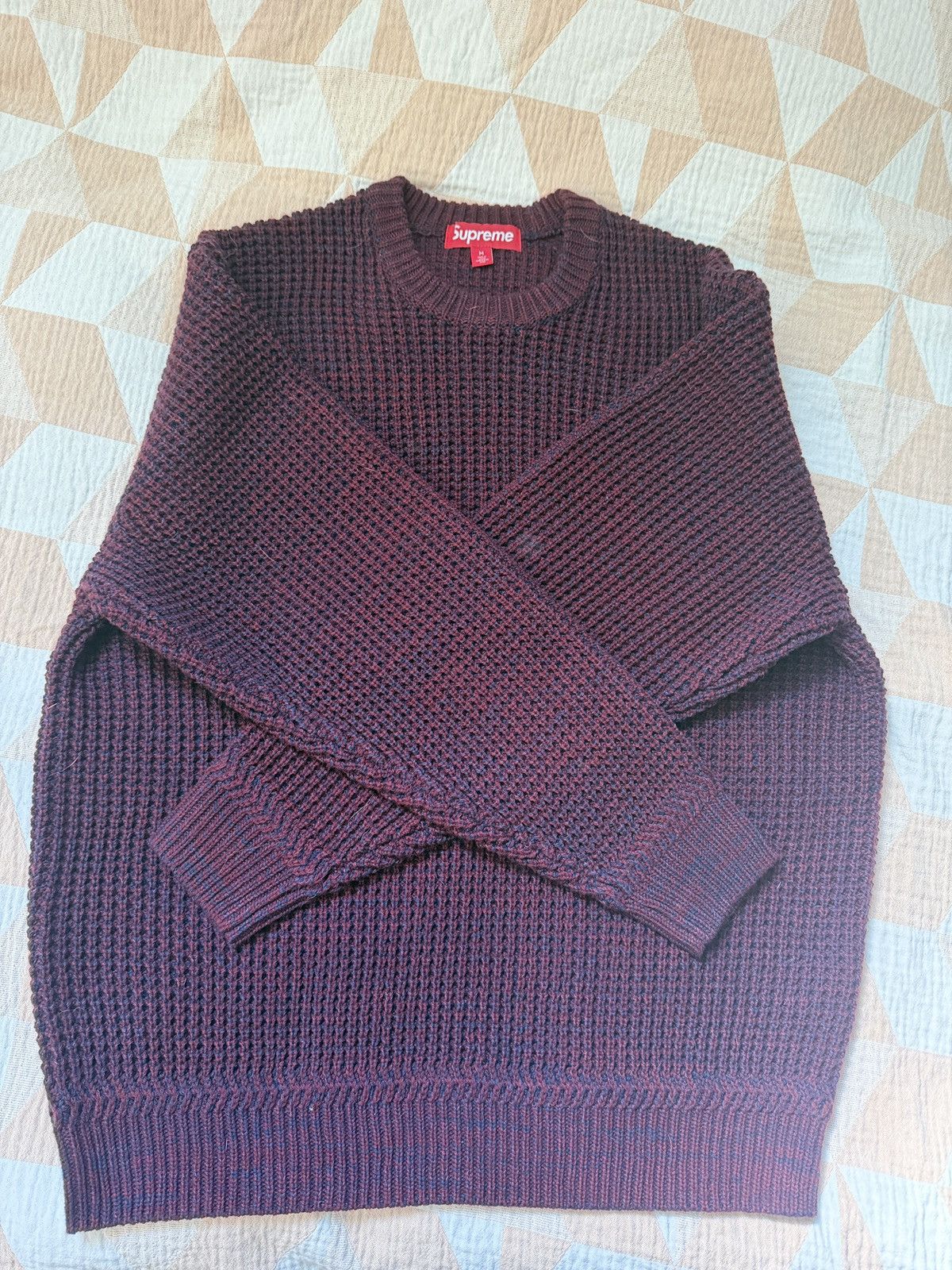 Supreme Supreme Plum Knit Sweater Size US M / EU 48-50 / 2 - 4 Thumbnail