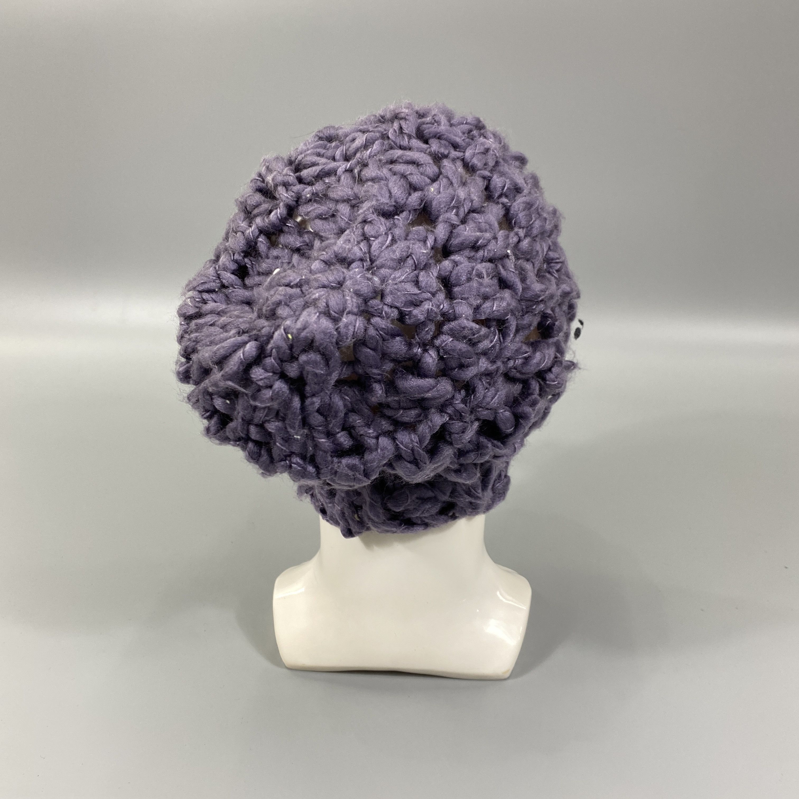 Japanese Brand Handmade Knitted Beanie Hat -BN833 Size ONE SIZE - 3 Thumbnail