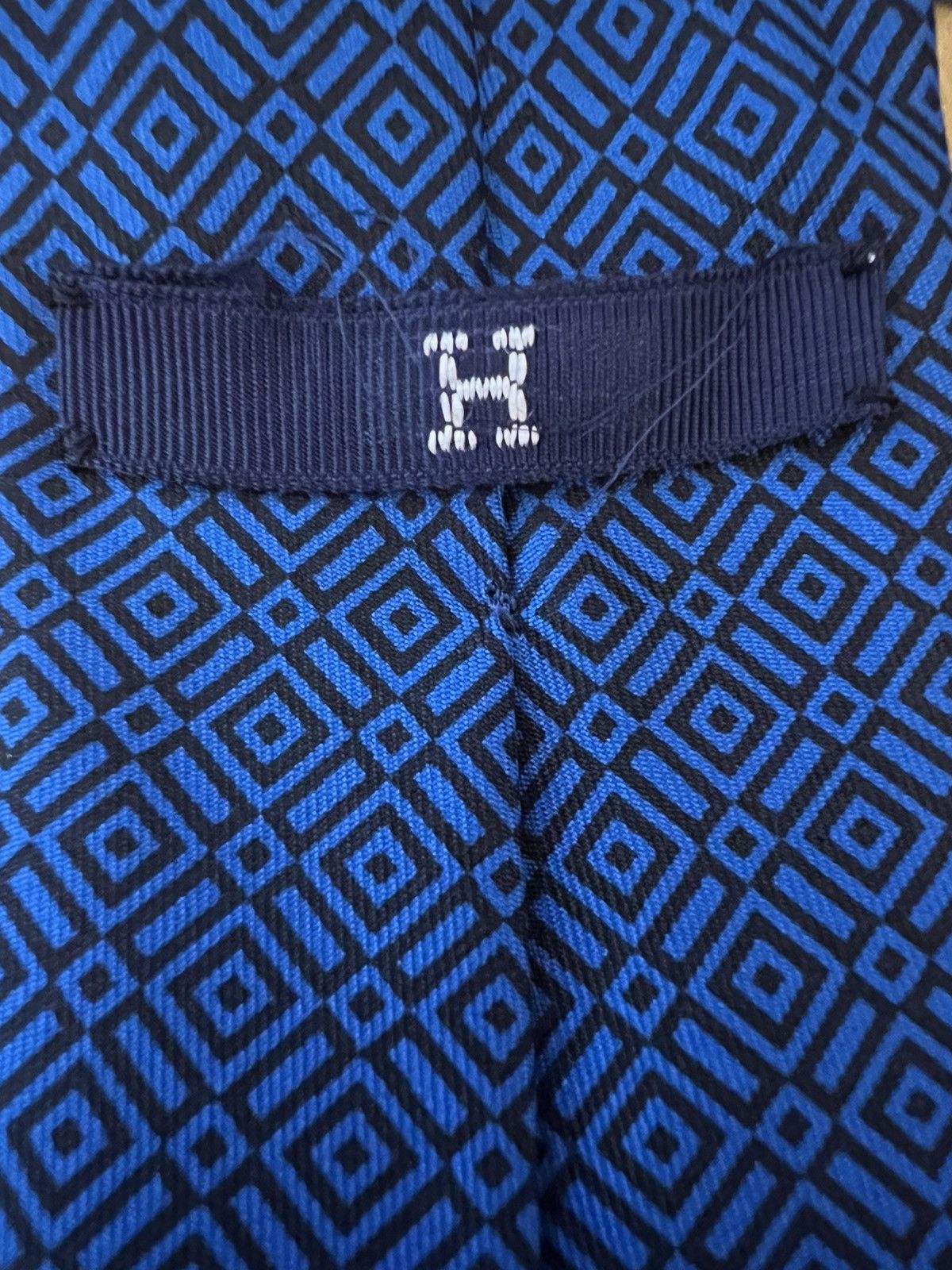 Hermes Hermes geometric pattern tie, 2.875”, made in France Size ONE SIZE - 6 Thumbnail