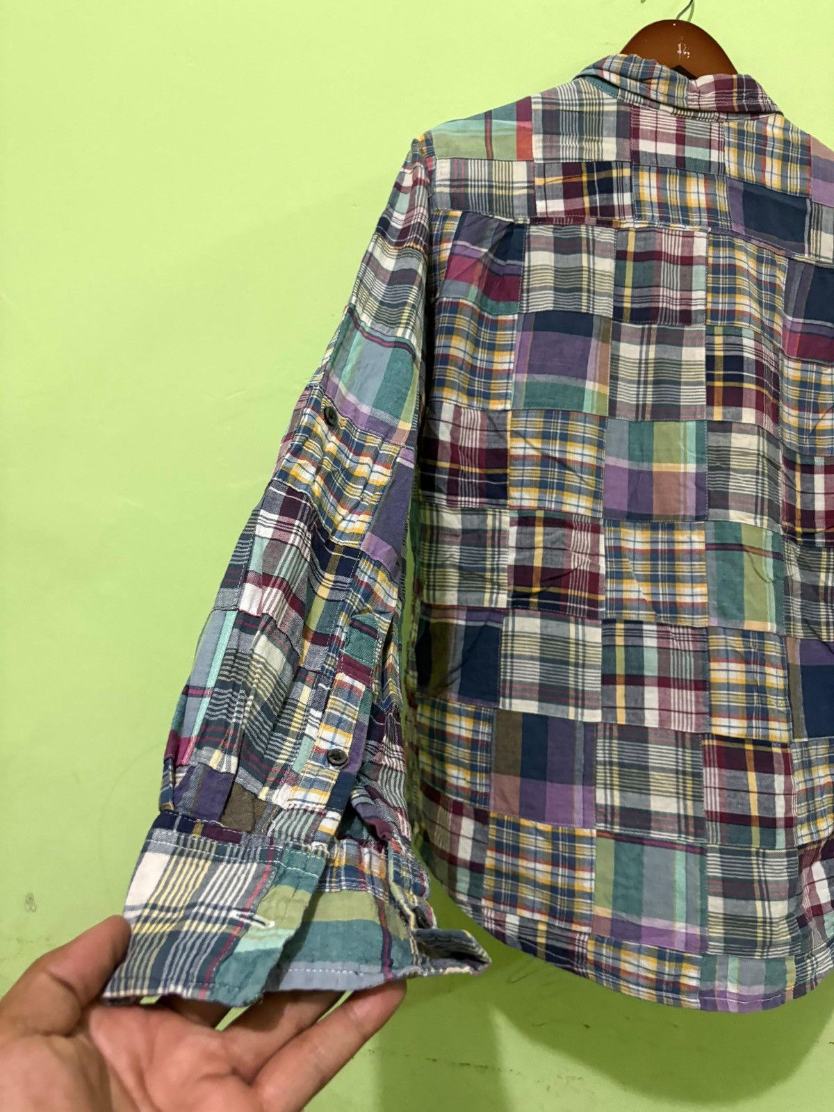 Beams Plus Vintage Beam Patch Work Button Up Shirt Kapital Inspired Size US S / EU 44-46 / 1 - 7 Thumbnail