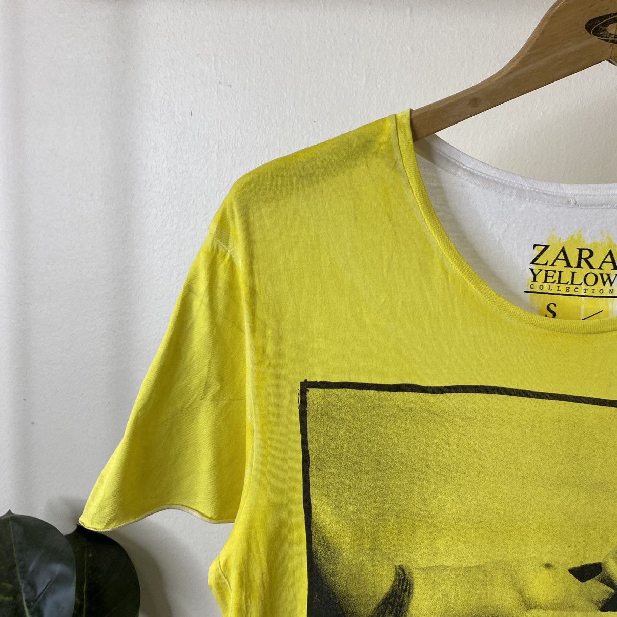 Zara Zara Yellow Collection Sexy Nude Graphic Hysterics Glamour Size US S / EU 44-46 / 1 - 3 Thumbnail