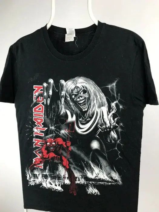 Band Tees Iron Maiden T-shirt the number of the beast size Medium Size US M / EU 48-50 / 2 - 2 Thumbnail