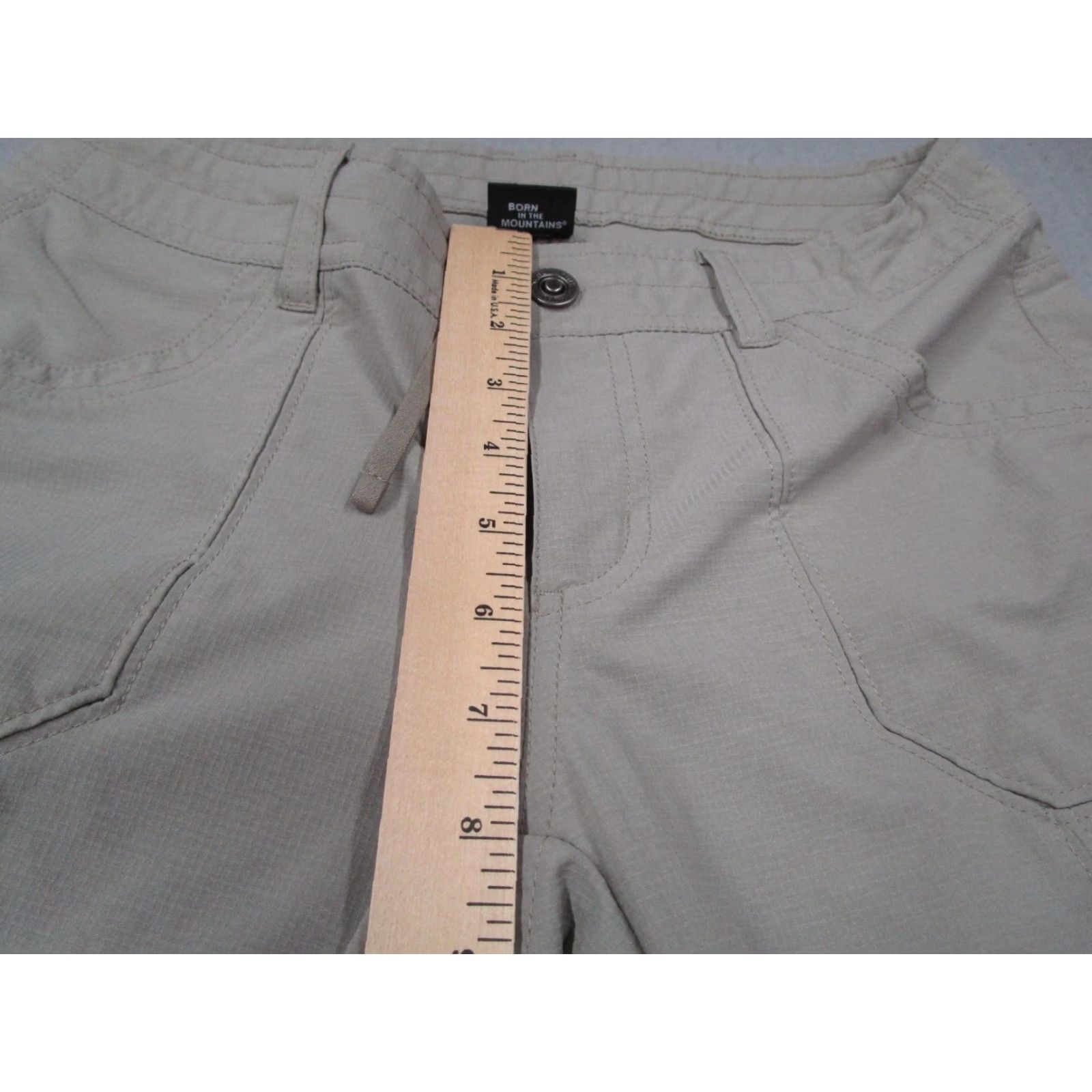 Vintage KUHL Womens Gray SKINNY HORIZN Pants - polyester Chino 6 Regular Adult Womens 30x30 Gray Bohemian Outdoor Travel Workwear Pockets Lightweight Stretch Size 28" / US 6 / IT 42 - 5 Thumbnail