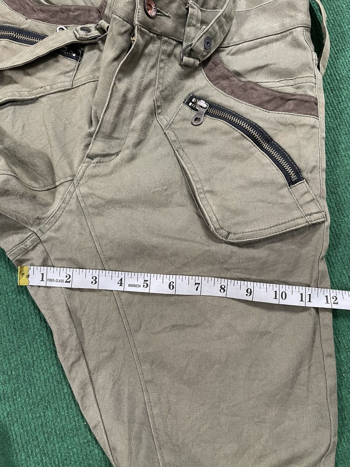 PPFM Vintage Twisted Leg Multi-pockets PPFM Pants Size US 31 - 18 Thumbnail