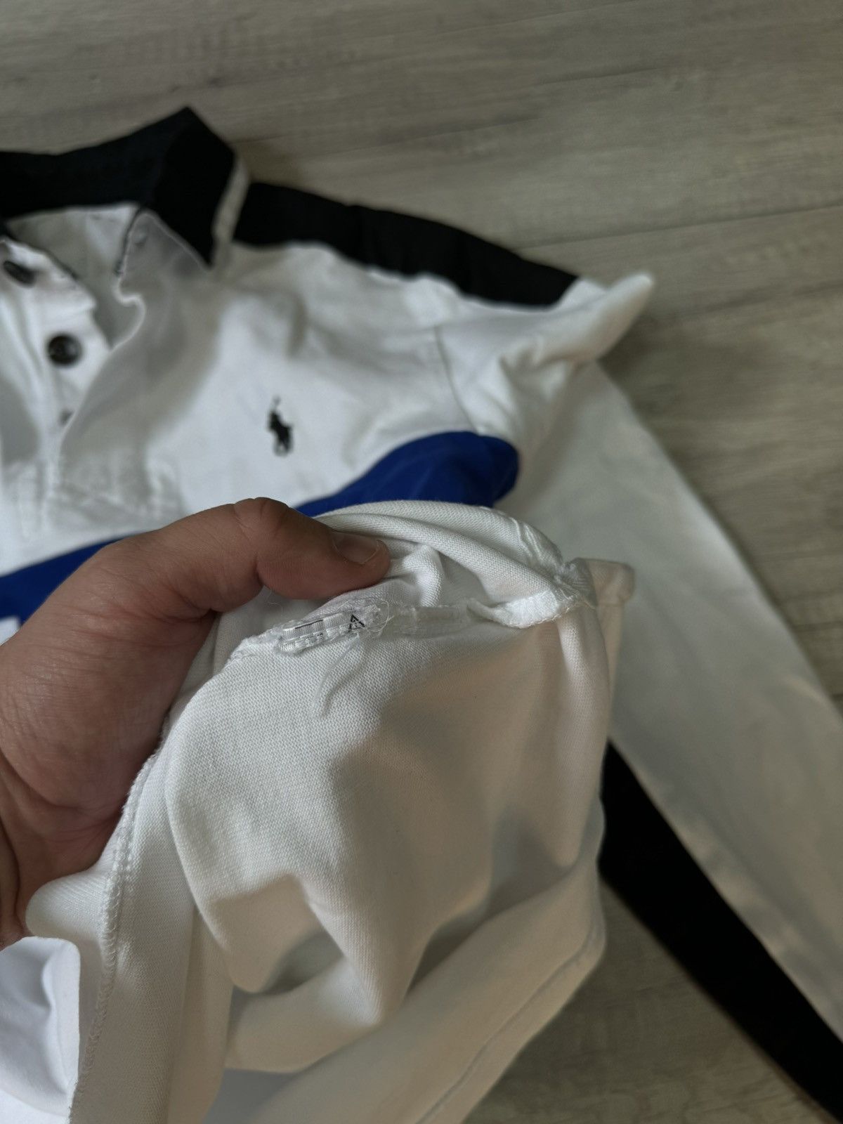 Polo Ralph Lauren Ralph Lauren Long Sleeve Polo USA Spell Out Big Logo Rare Size US M / EU 48-50 / 2 - 7 Thumbnail
