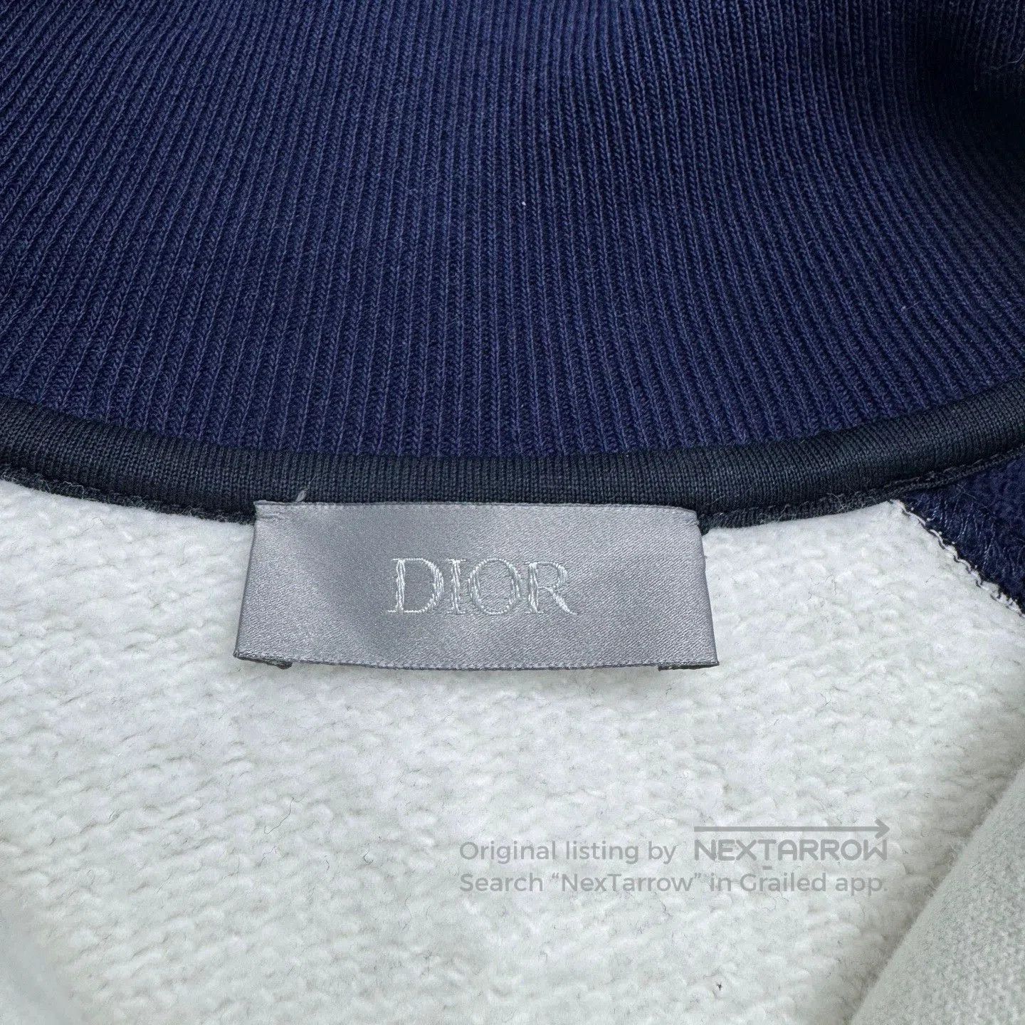 Dior Dior Embroidered Letter Patchwork Sweatshirt. Size US M / EU 48-50 / 2 - 2 Thumbnail