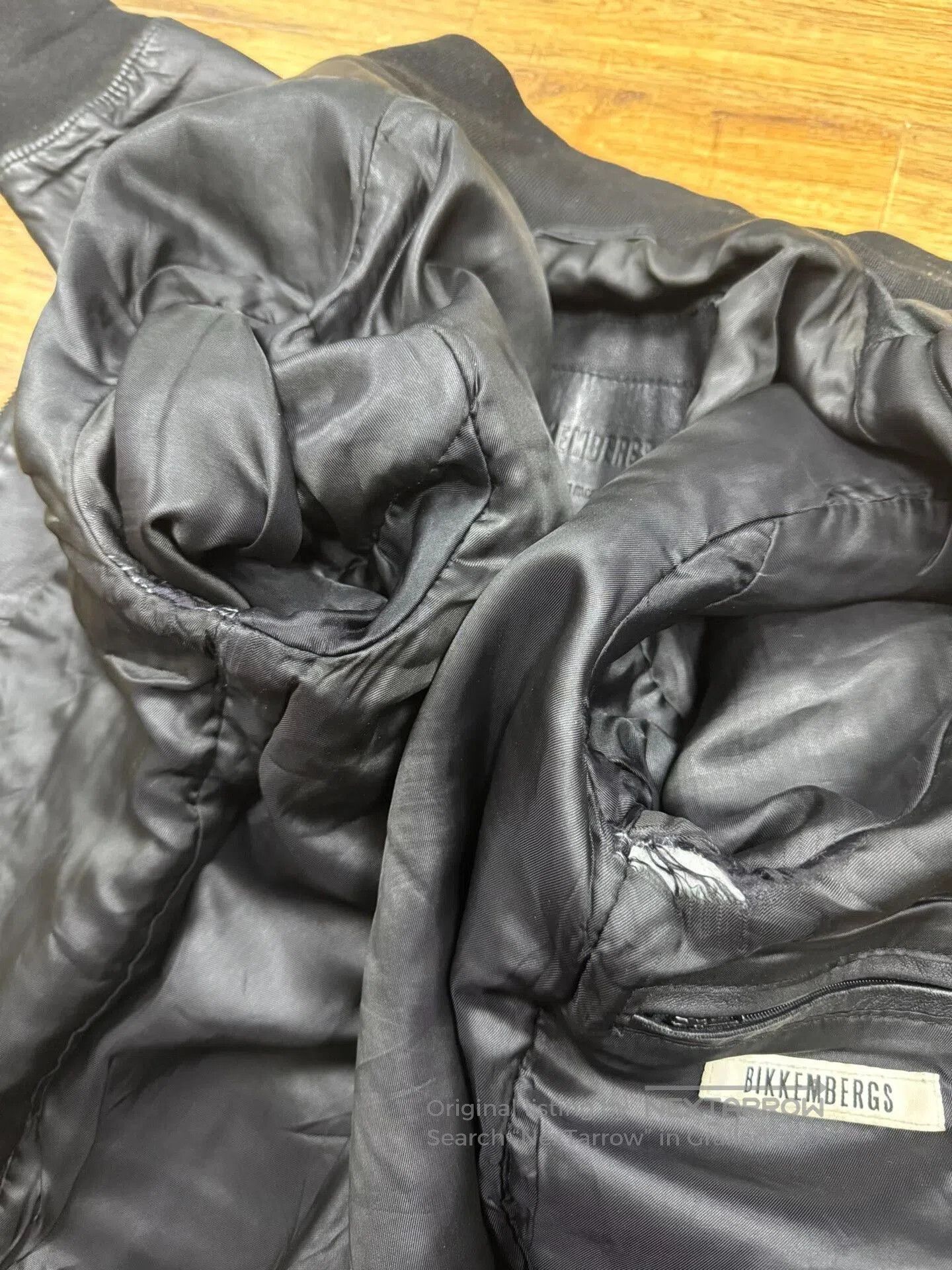 Dirk Bikkembergs Black Bikkembergs Men's Leather Jacket. Size US M / EU 48-50 / 2 - 9 Thumbnail
