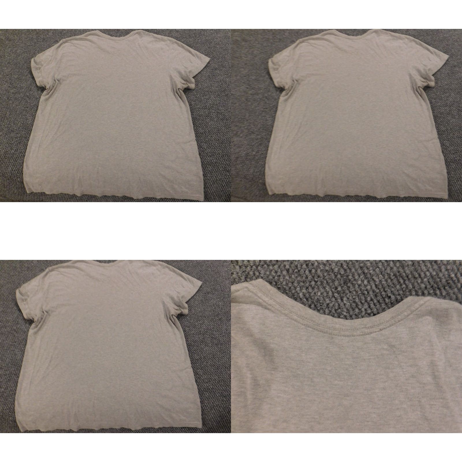 Polo Ralph Lauren Polo Ralph Lauren Mens Shirt Short Sleeve Crew Neck Gray Logo Knit Cotton Spandex T-Shirt Regular L. Size US L / EU 52-54 / 3 - 8 Thumbnail