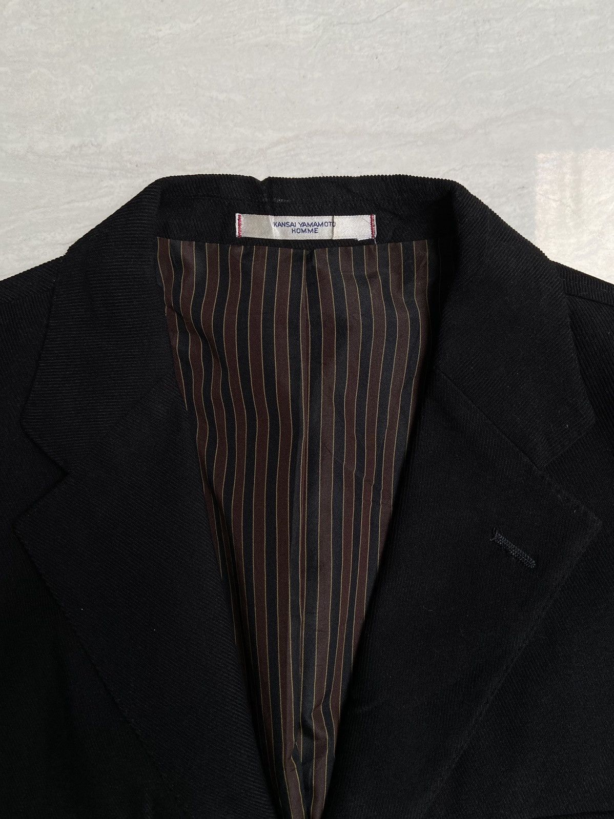 Designer × Japanese Brand × Kansai Yamamoto KANSAI YAMAMOTO HOMME Black Suit Size US L / EU 52-54 / 3 - 6 Thumbnail