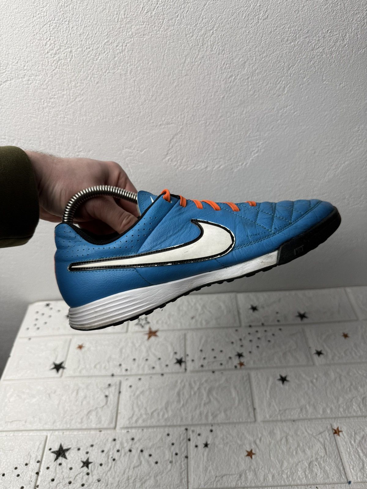 Nike Tiempo Genio TF US8 UK7 EUR41 Elite 631284-418 Leather