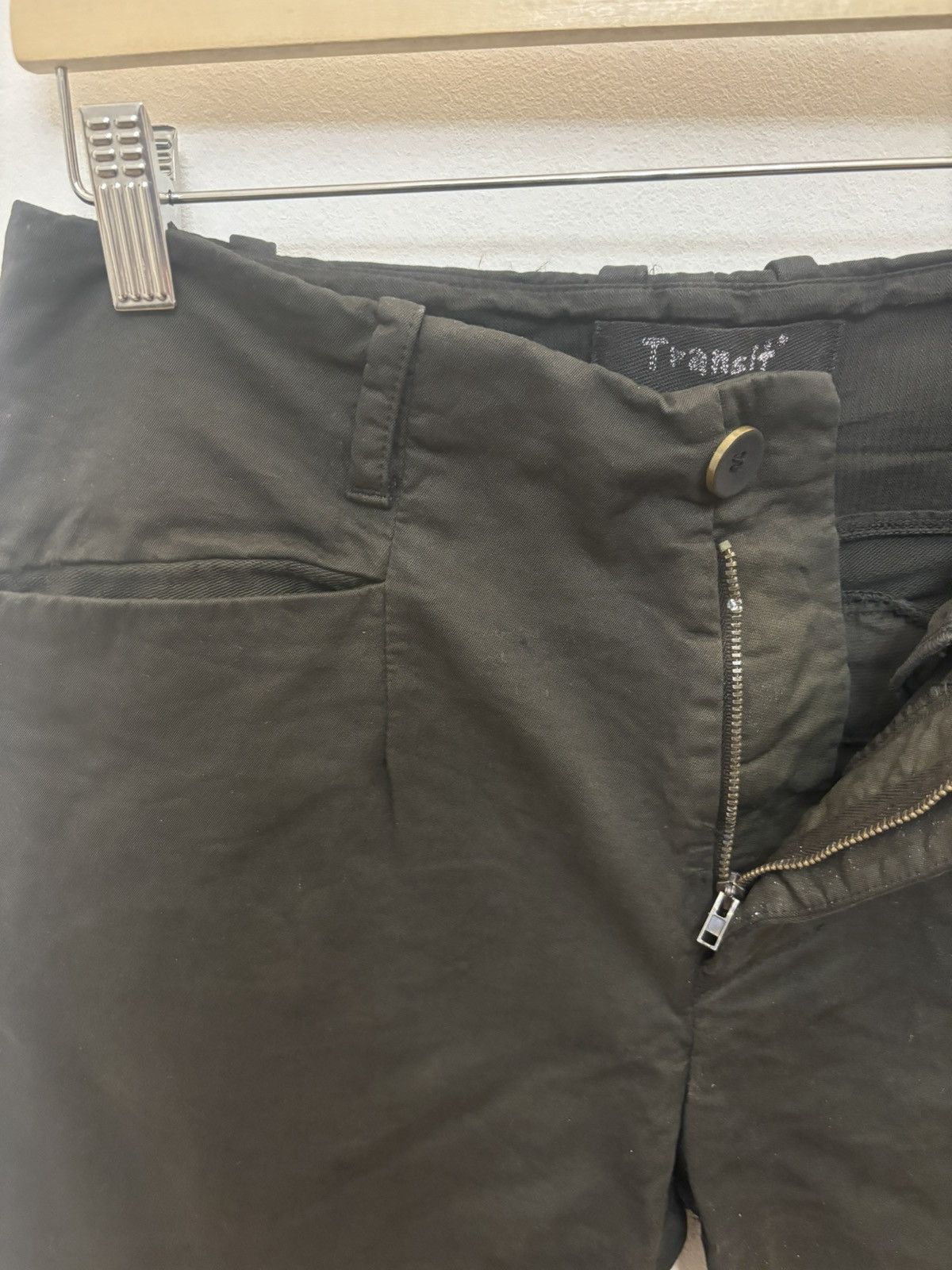 Transit Uomo Transit Uomo Black Trousers Size US 30 / EU 46 - 2 Thumbnail
