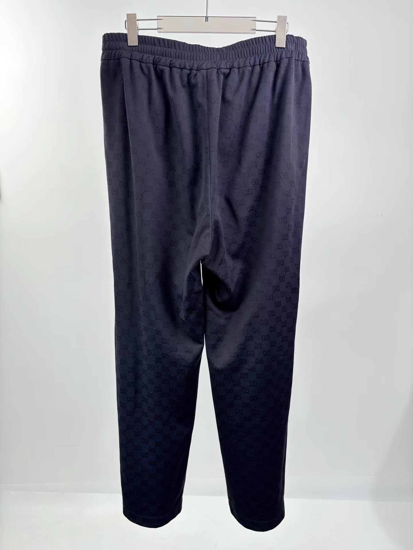Gucci GUCCI New All-over Logo Jacquard Trousers Size US 37 - 2 Thumbnail