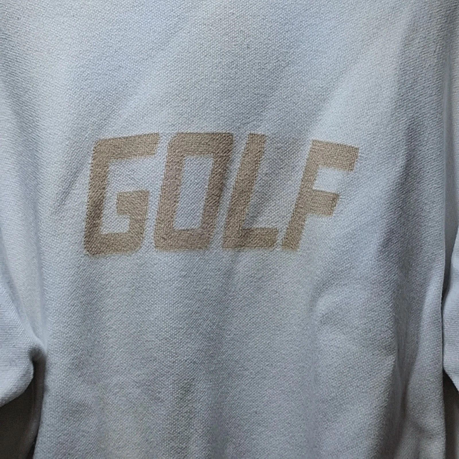 Other ​Macade GOLF Crewneck Sweater White Rare Design Size US L / EU 52-54 / 3 - 2 Thumbnail