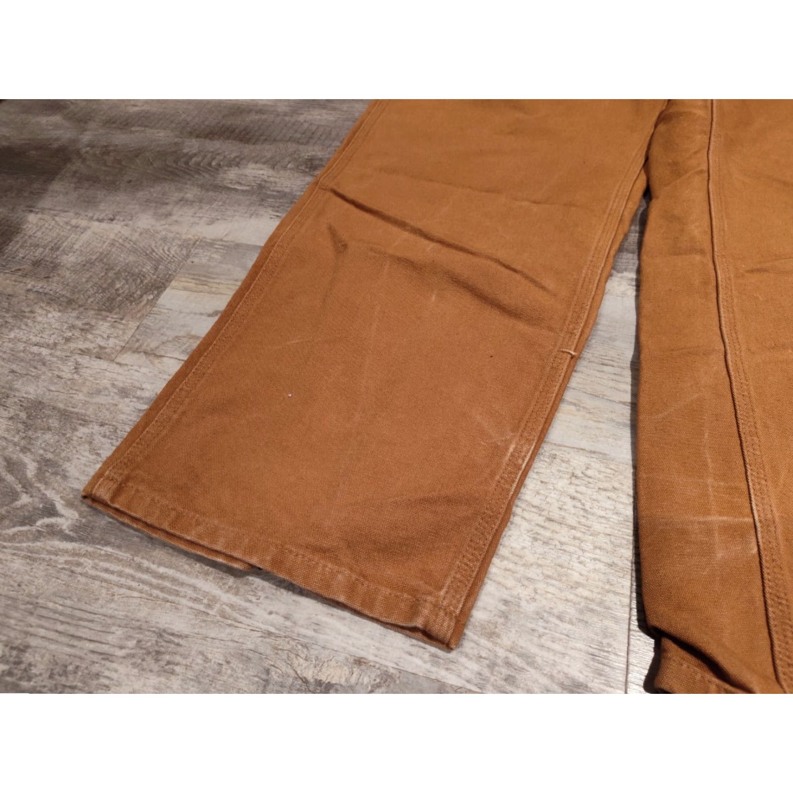 Carhartt Carhartt Regular Fit Duck Work Pants 38 x 32 Brown Carpenter Style Mens Size US 38 / EU 54 - 3 Thumbnail