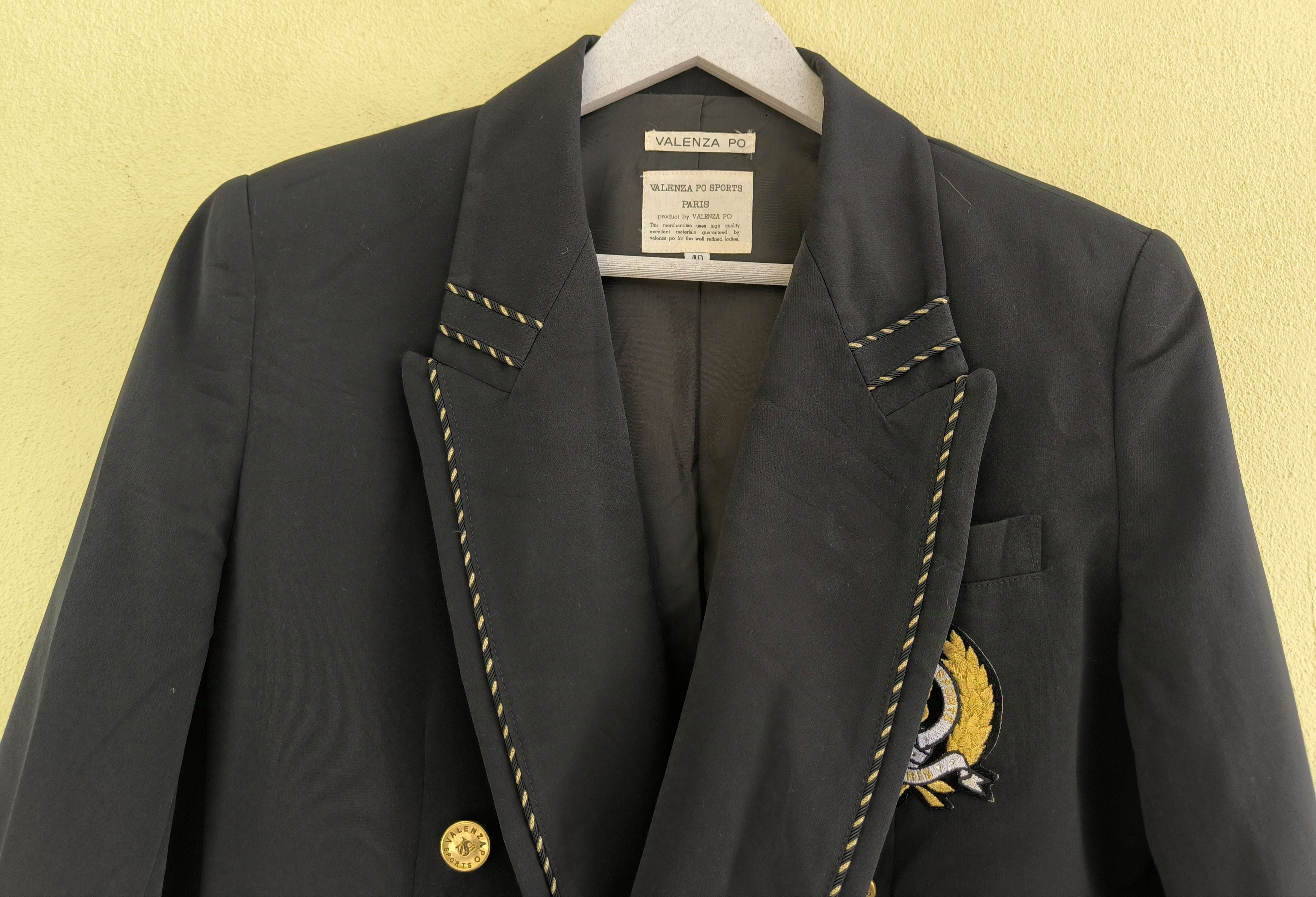 Handmade × Japanese Brand VALENZA PO SPORTS PARIS coat blazer Size US S / EU 44-46 / 1 - 2 Thumbnail