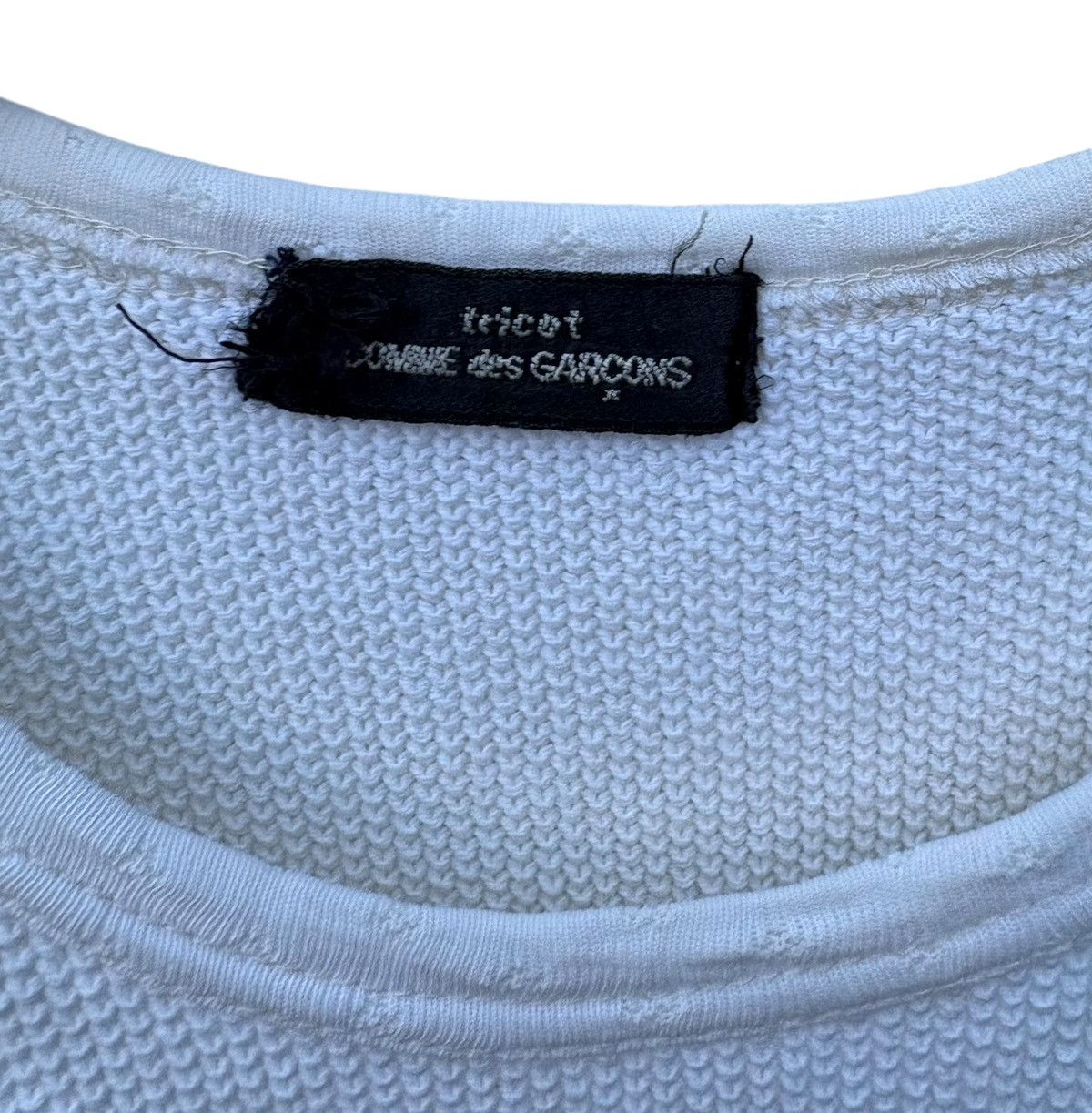 Tricot Comme des Garcons Cdg Tricot Women Short Sleeve Tee Size S / US 4 / IT 40 - 4 Thumbnail