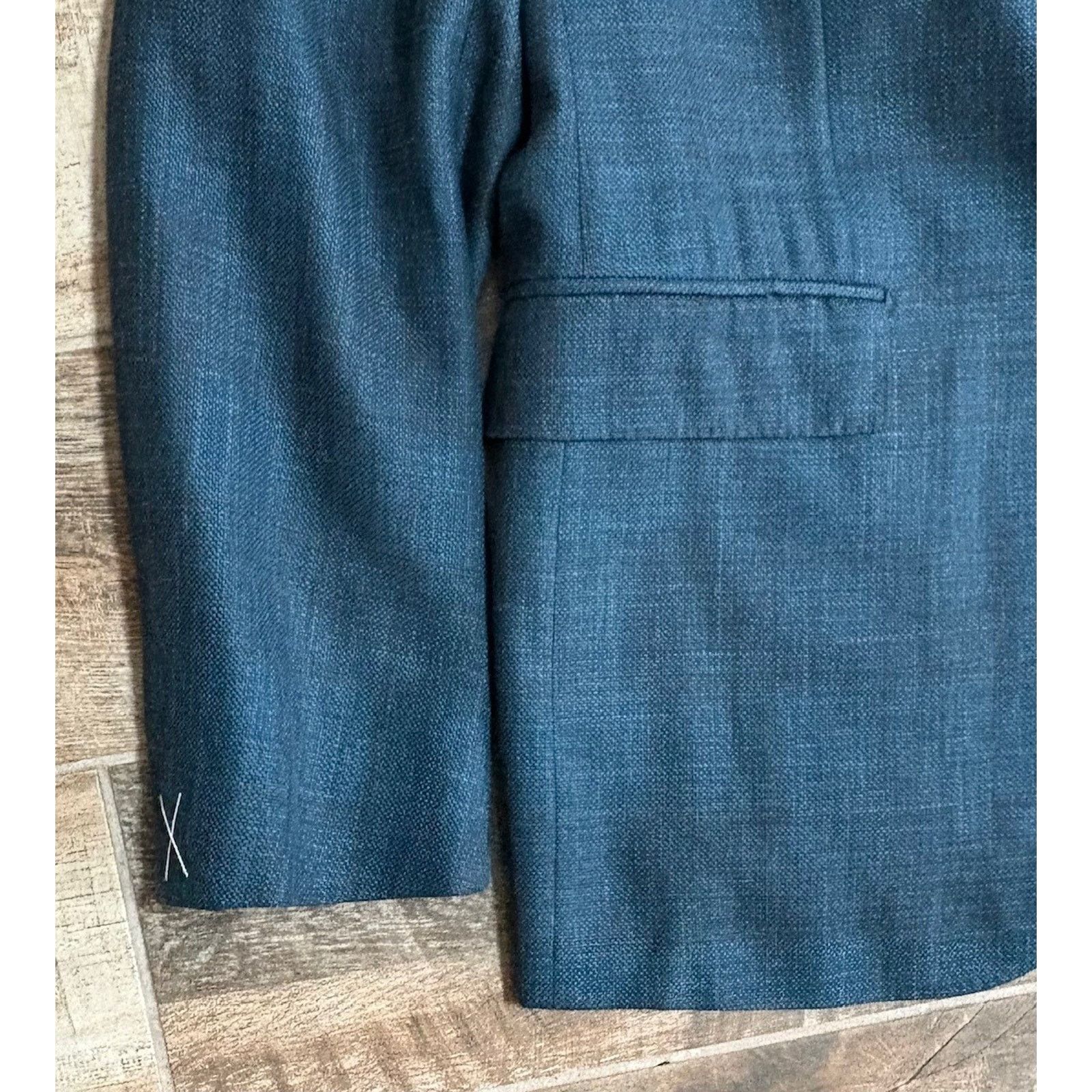 Ermenegildo Zegna $4,295 NWT ZEGNA Wool Blend Sport Coat Blue Teal 44/54 R Size 44R - 5 Thumbnail