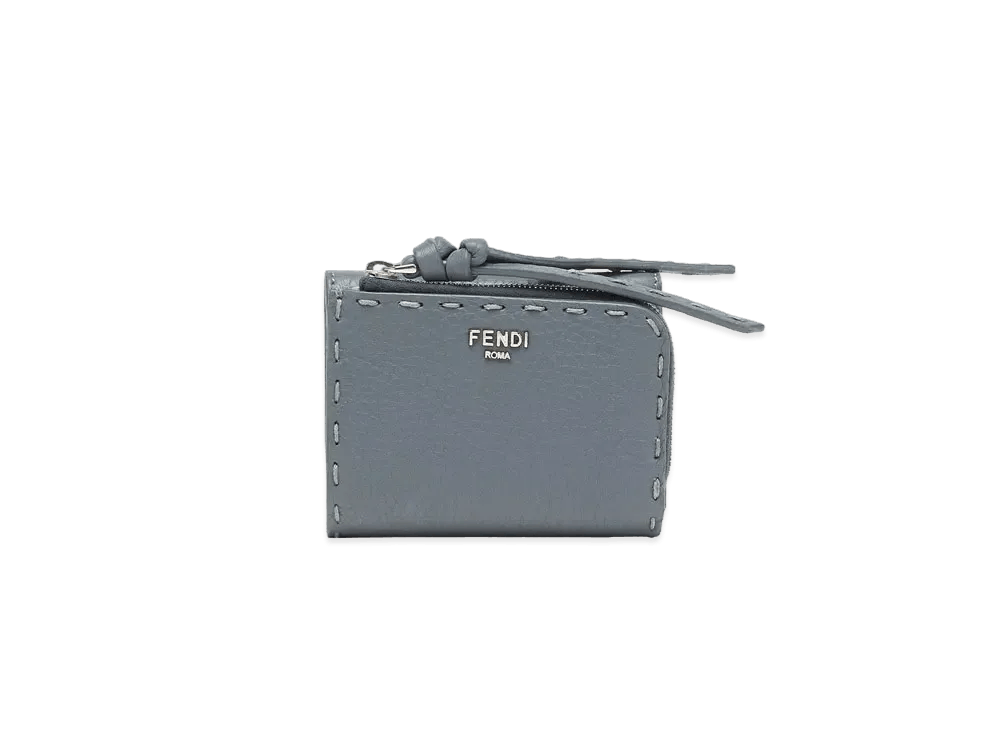 Fendi o1s1wg111125 Size: OS/ Peekaboo Micro Trifold in Dark Grey Size ONE SIZE - 1 Preview