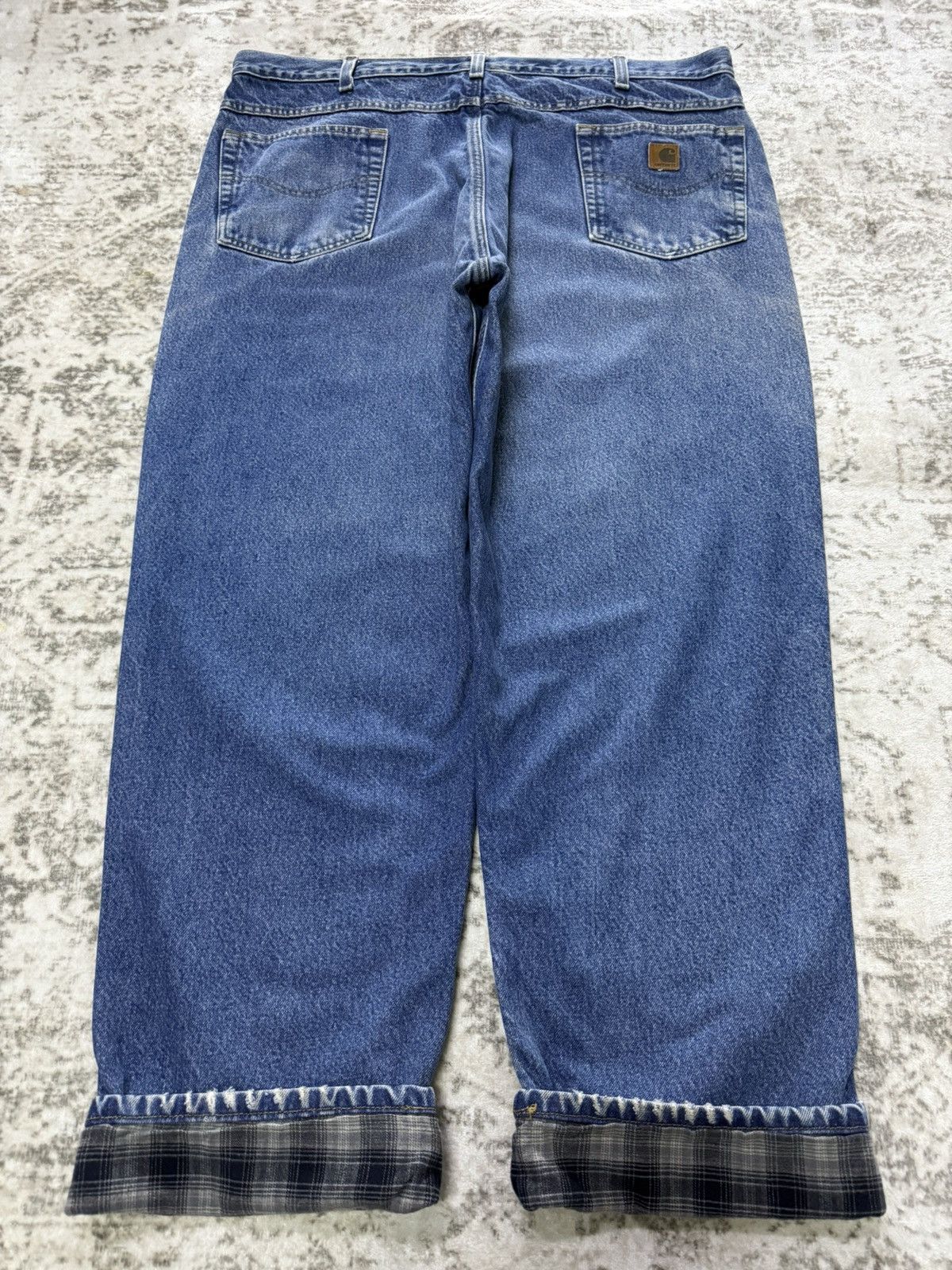 Carhartt Vintage Carhartt Blanket Linen Denim Pants Size US 41 - 1 Thumbnail