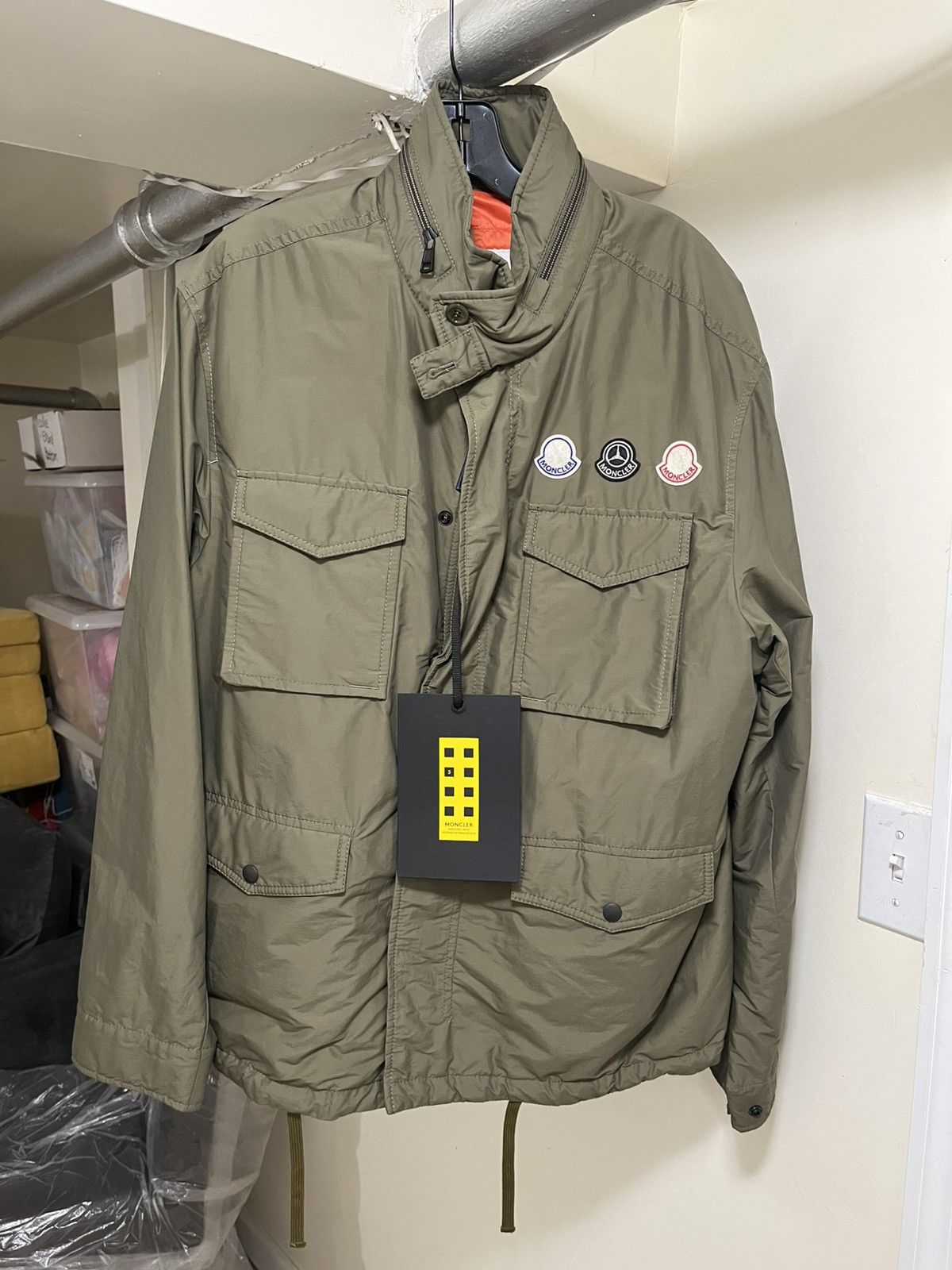 Moncler Moncler Genius X Mercedes- Benz By NIGO Field Jacket Sz 1 Size US S / EU 44-46 / 1 - 1 Thumbnail