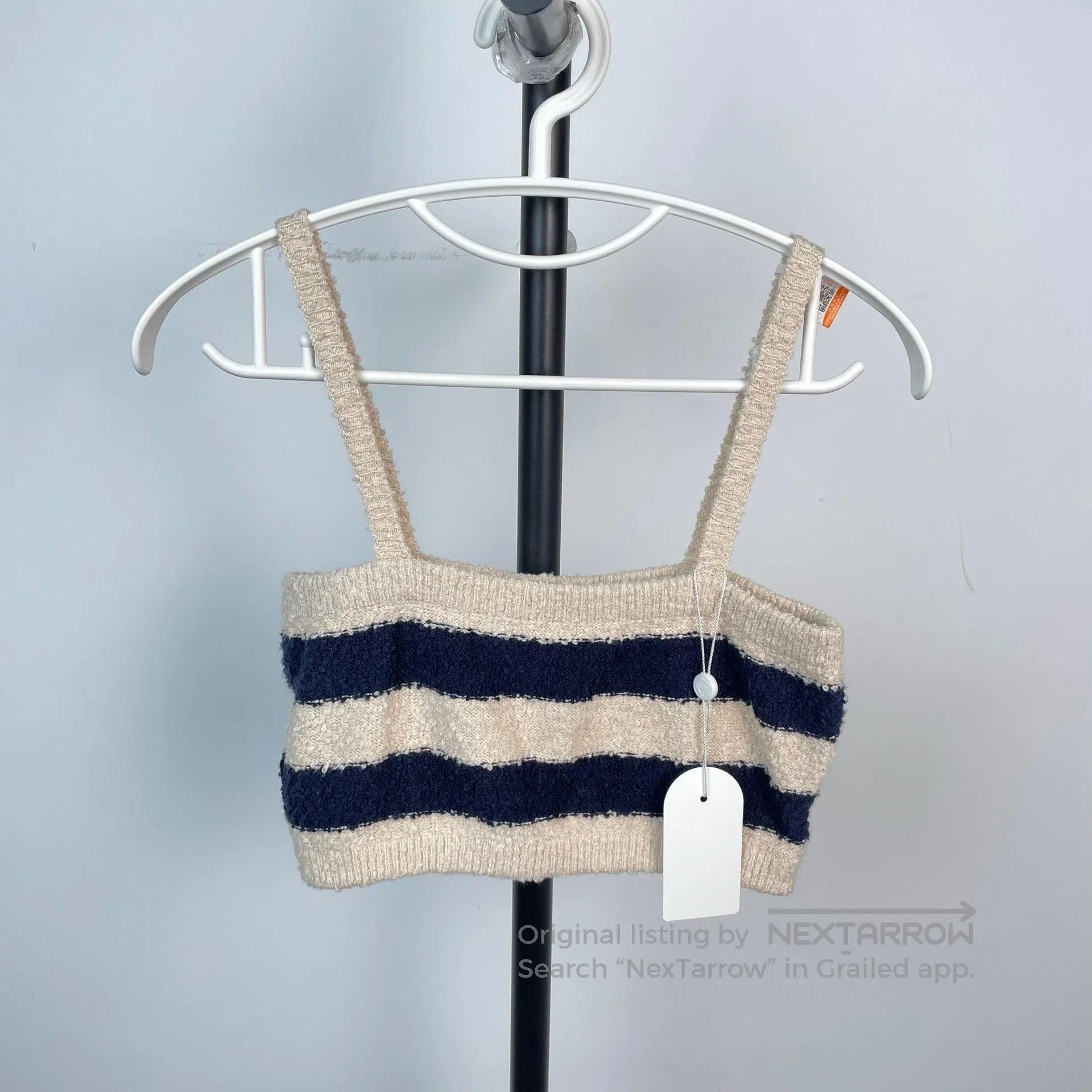 Dior Dior Bee Embroidered Striped Knit Camisole Vest| Size M / US 6-8 / IT 42-44 - 4 Thumbnail