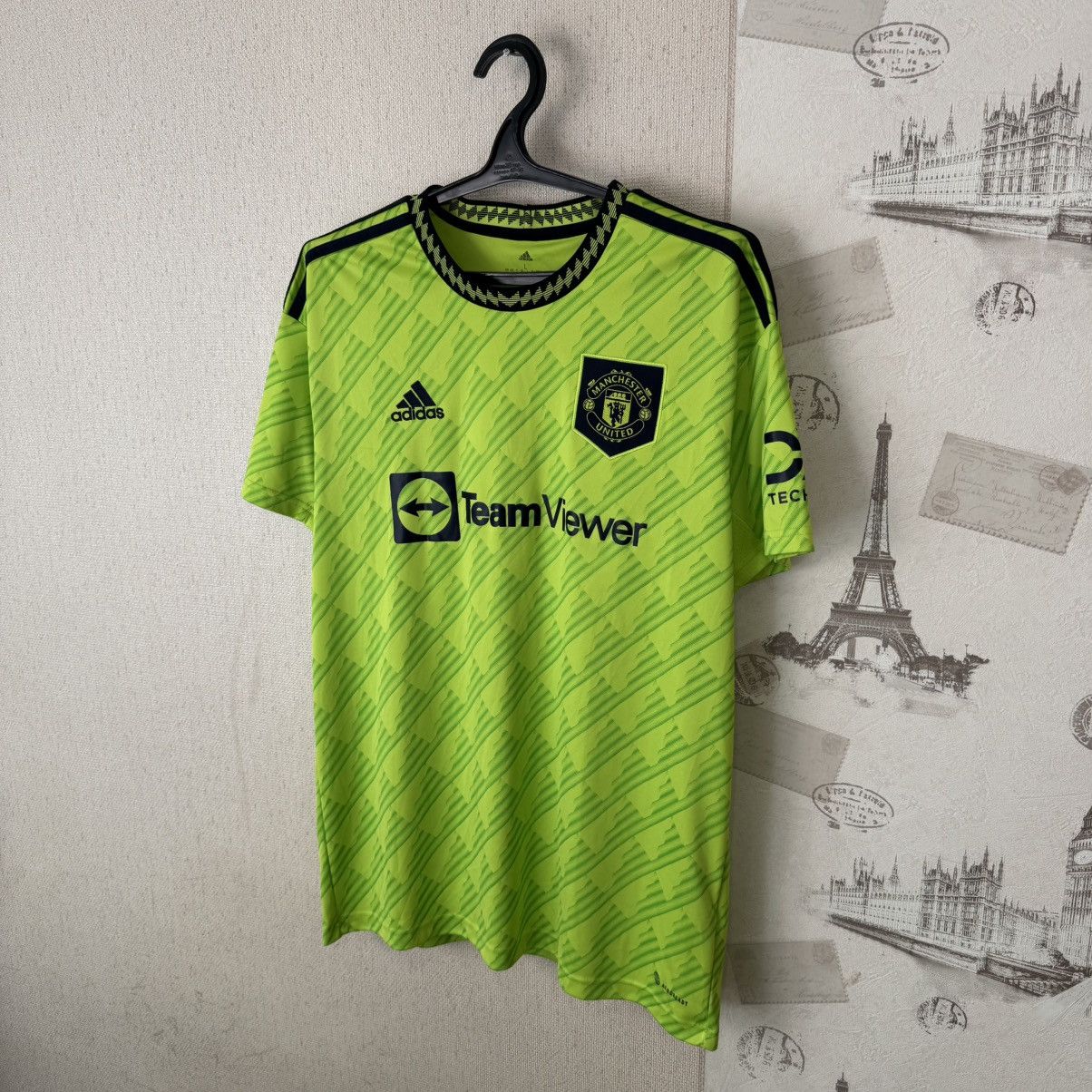 Adidas Adidas 2022-2023 Manchester United Third L- #21 Antony. Size US L / EU 52-54 / 3 - 3 Thumbnail