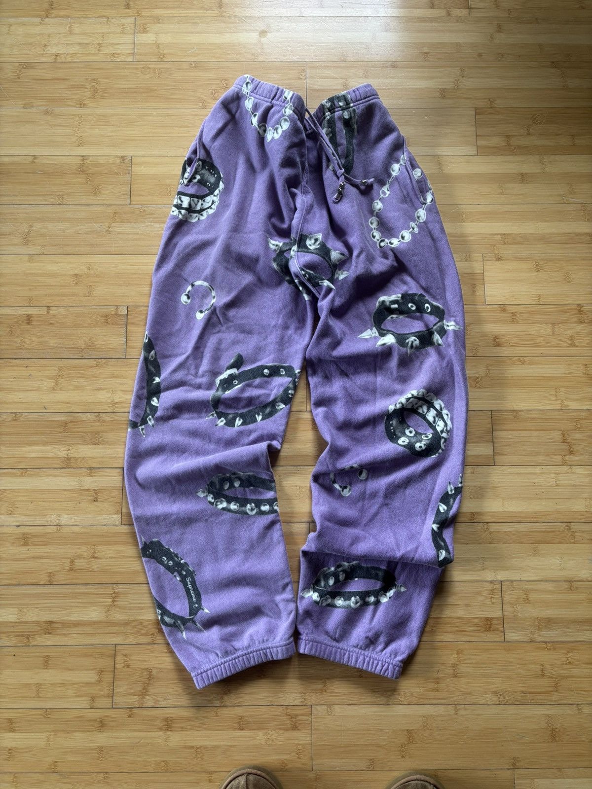 Supreme Studded Collar Sweatpants Size US 36 / EU 52 - 8 Thumbnail