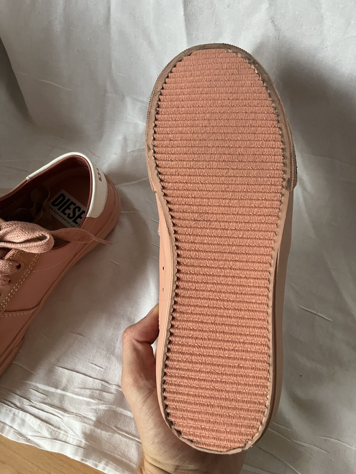 Diesel Diesel pink sneakers Size US 7 / IT 37 - 11 Thumbnail