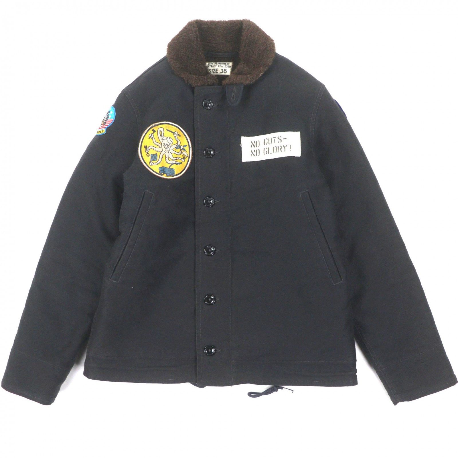 Other Other The REAL McCOY'S Mouton Jacket Fur Outerwear DUTY FREE for USA Size ONE SIZE - 1 Thumbnail