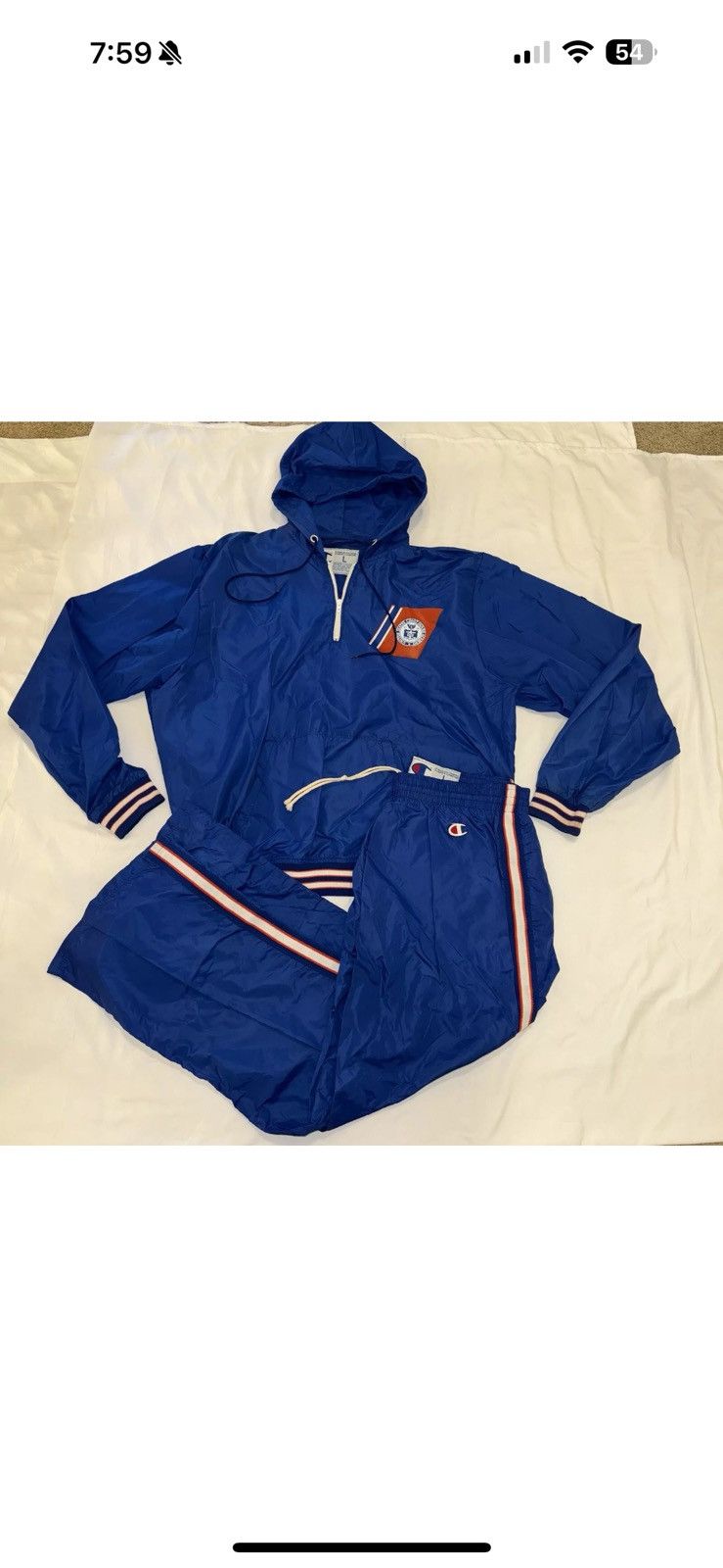 Champion Champion Coast Guard Military Track Windbreaker Jogger Large Size US L / EU 52-54 / 3 - 1 Thumbnail