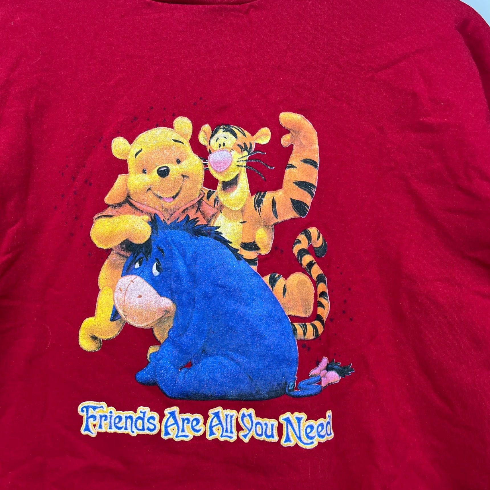 Disney VINTAGE Y2K Winnie the Pooh Tigger Eeyore T-Shirt Womens 2XL Double Sided Size XXL / US 16-18 / IT 52-54 - 4 Thumbnail