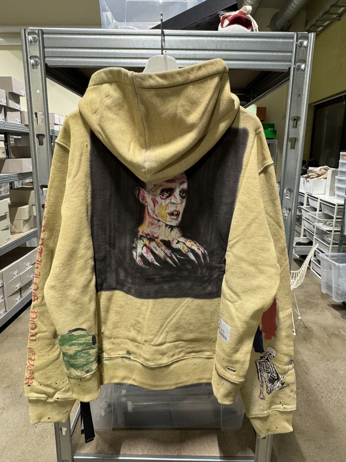 Amiri Amiri x Wes Lang Blood 38 Hoodie LIMITED NEW 1600$ Size US M / EU 48-50 / 2 - 2 Thumbnail