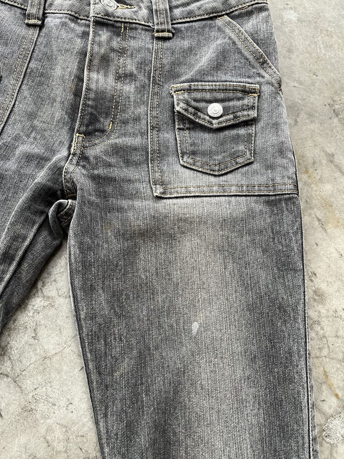 If Six Was Nine Flare jeans daily topics bushpant faded black low rise Size US 27 - 5 Thumbnail
