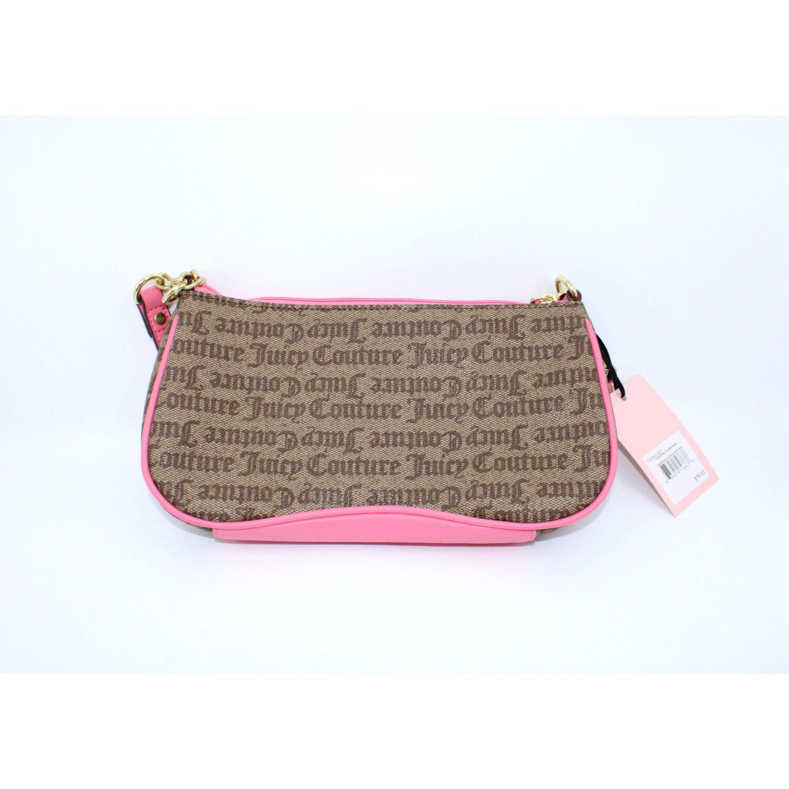 Juicy Couture NWT JUICY COUTURE Chestnut Chino Pink Fashionista Bag $79 Size ONE SIZE - 3 Thumbnail