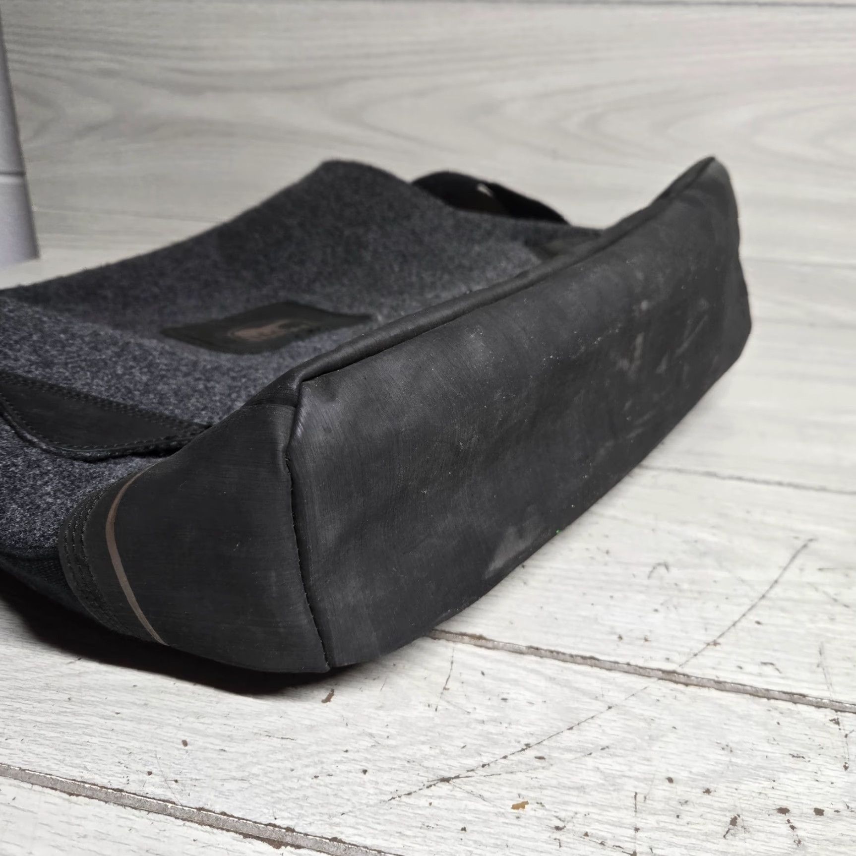 SOREL Sorel Messenger Bag Wool Gray Unisex Large Travel Luggage - Limited Edition, Water Resistant, Leather Strap Mens Womens Size ONE SIZE - 5 Thumbnail