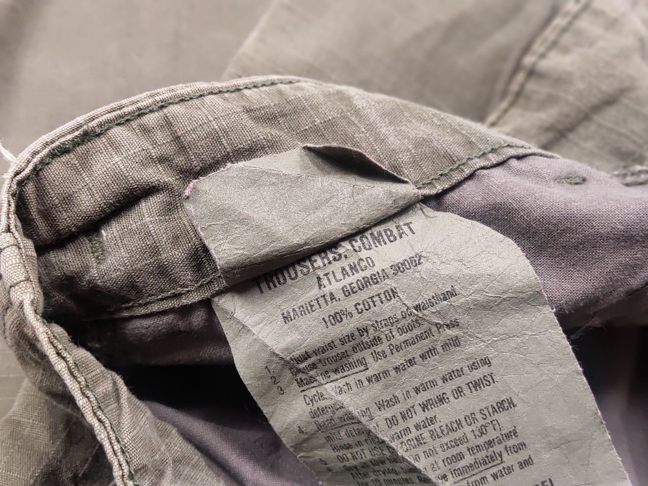 Vintage Vintage USA trouser combat atlanco Military Cargo Pants Size US 36 / EU 52 - 18 Thumbnail