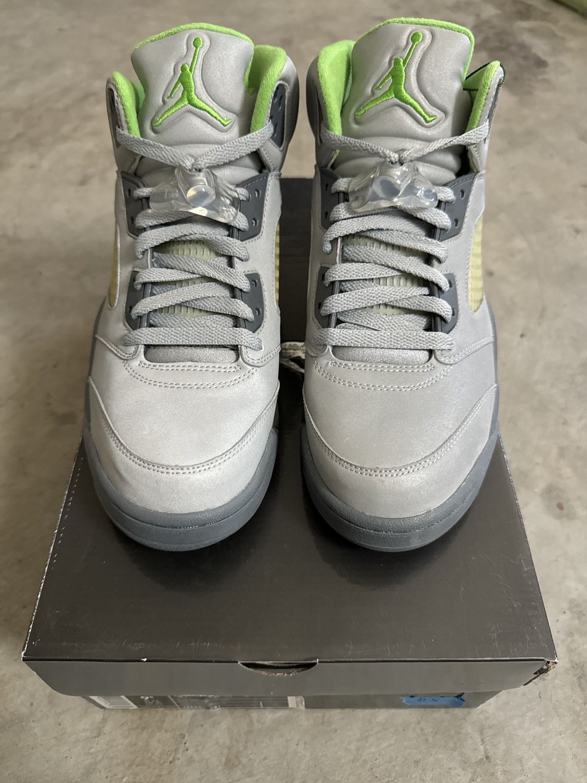 Jordan Brand (Deadstock) Retro (2006 Release) Jordan 5 Green Bean Size US 9.5 / EU 42-43 - 7 Thumbnail