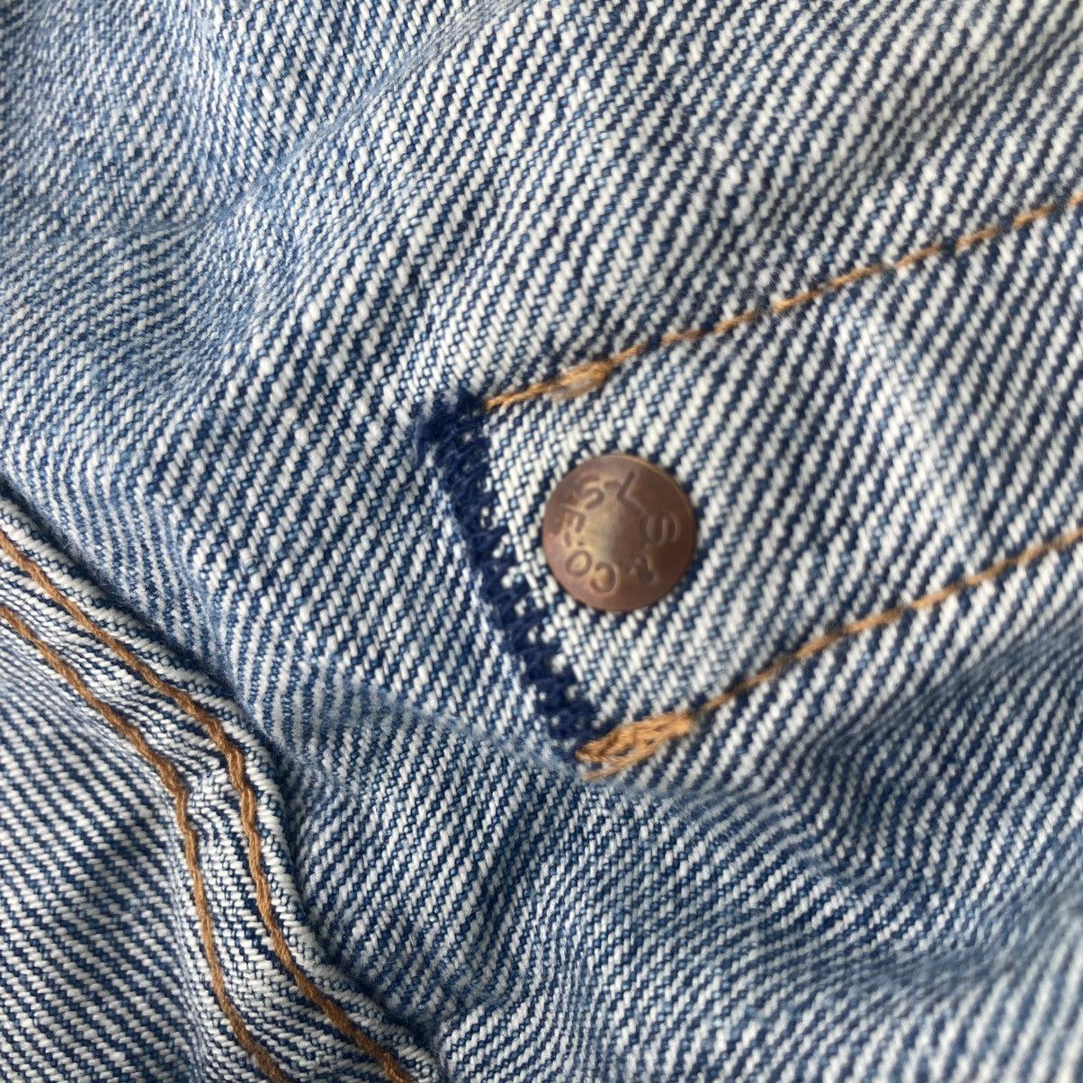 Levi's LEVI’S BIG E 502 XX SELVEDGE DISTRESSED JEANS Size US 33 - 13 Thumbnail